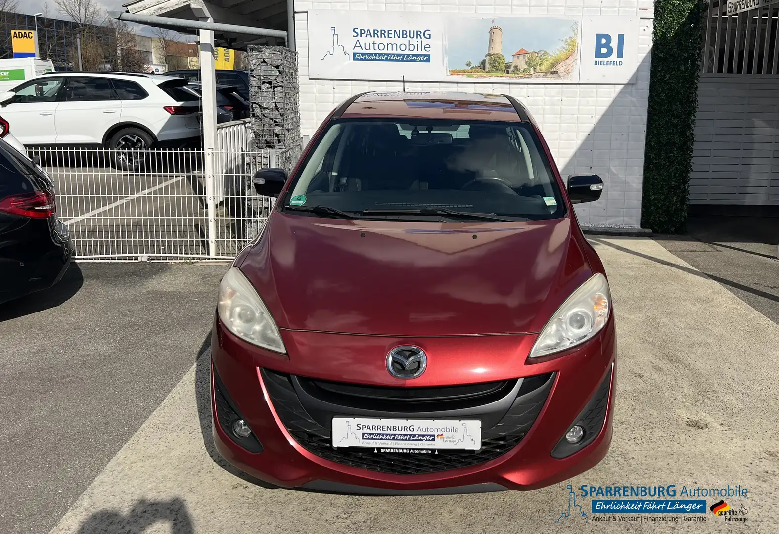 Mazda 5 7 Sitze| Finanz. ab 249€| TÜV Neu| Gepflegt Rojo - 1