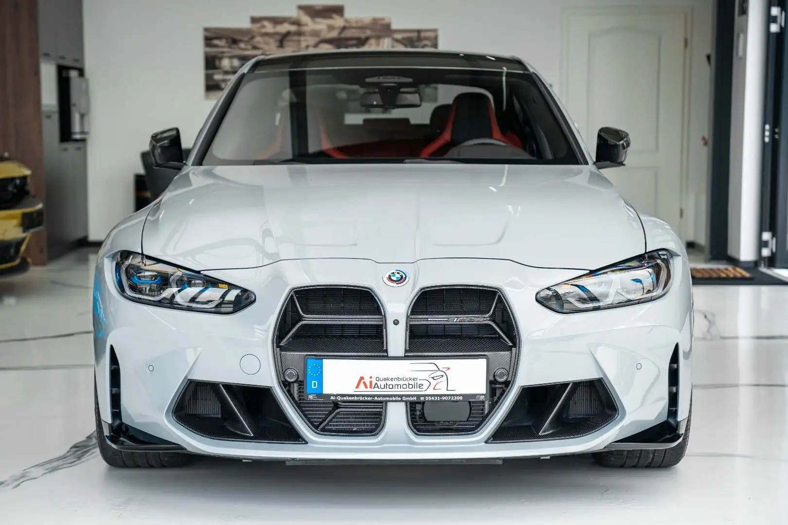 BMW M3 Competition CARBON/LED/H/UP/VOLL Szürke - 2