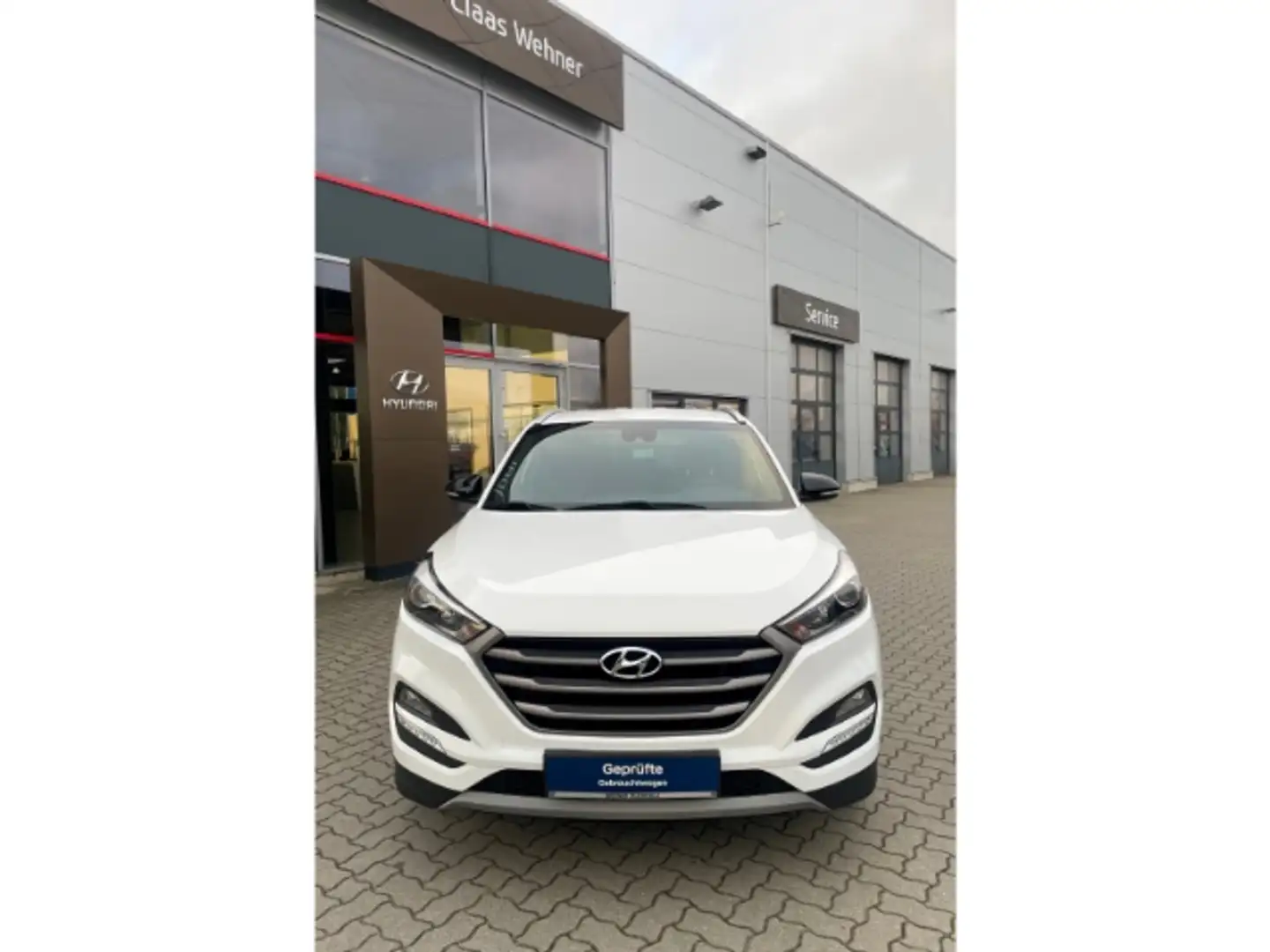 Hyundai TUCSON 1.6 GDI Passion *Navi* Car-Play* Rü-Kamera* Sitzhe Weiß - 2