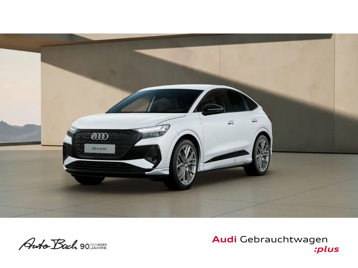 Audi Q4 e-tron Q4 Sportback S line e-tron 45 Navi Matrix ACC AH Weiß - 1