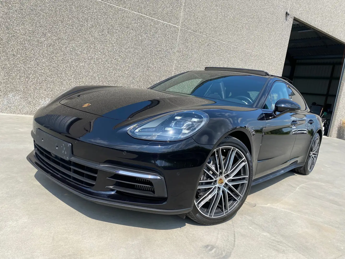 Porsche Panamera Panamera 4 2.9 V6 Turbo PDK - carnet- garantie Zwart - 1