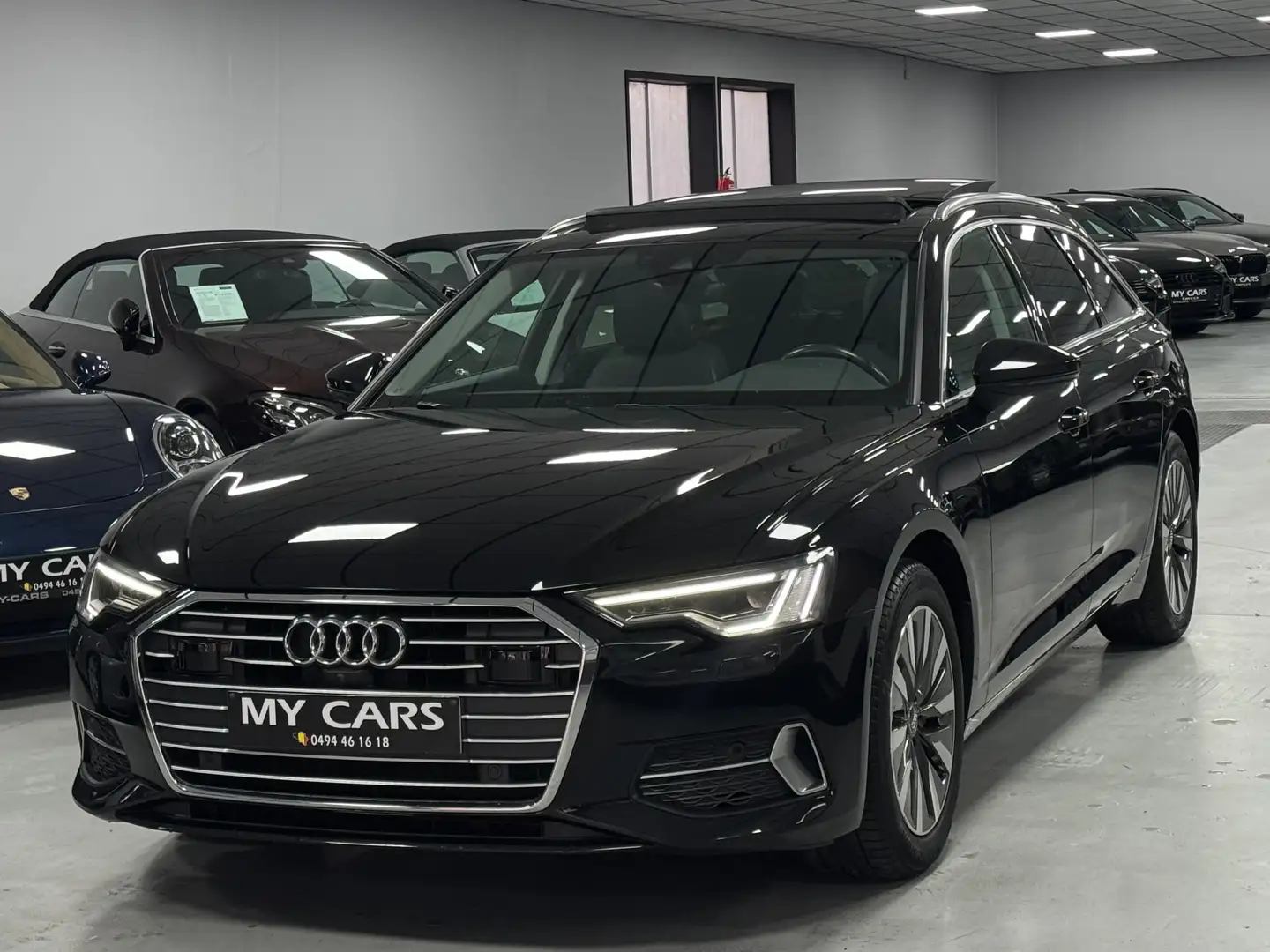 Audi A6 2.0 Tdi 163 Cv Ed. Design Pano Cuir Matrix Xenon Zwart - 1