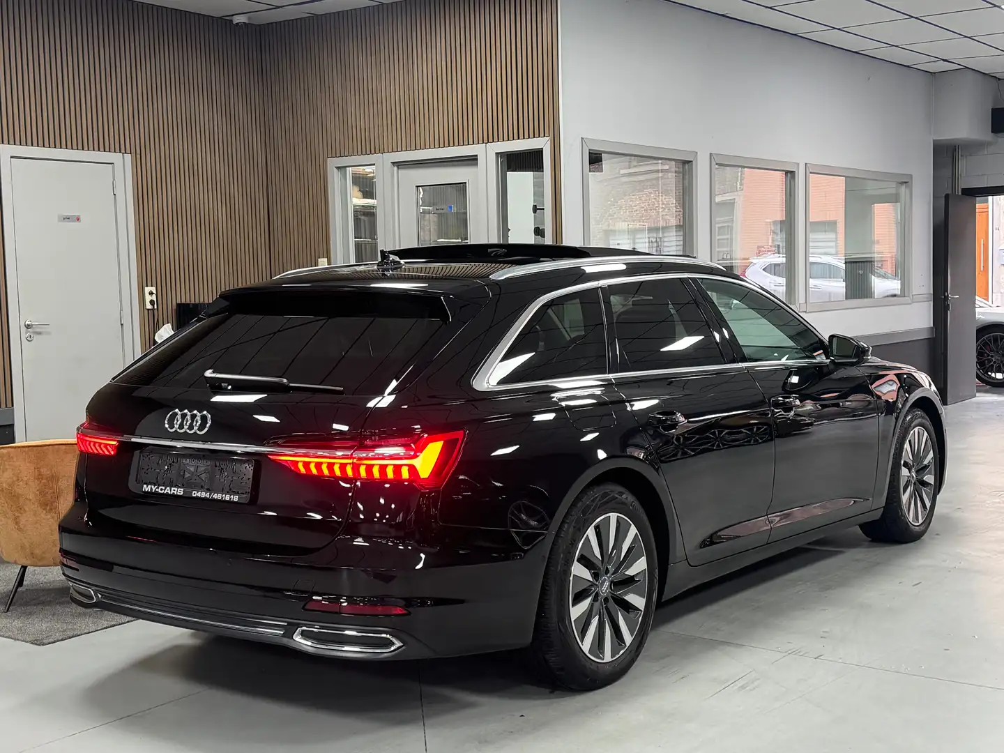 Audi A6 2.0 Tdi 163 Cv Ed. Design Pano Cuir Matrix Xenon Zwart - 2