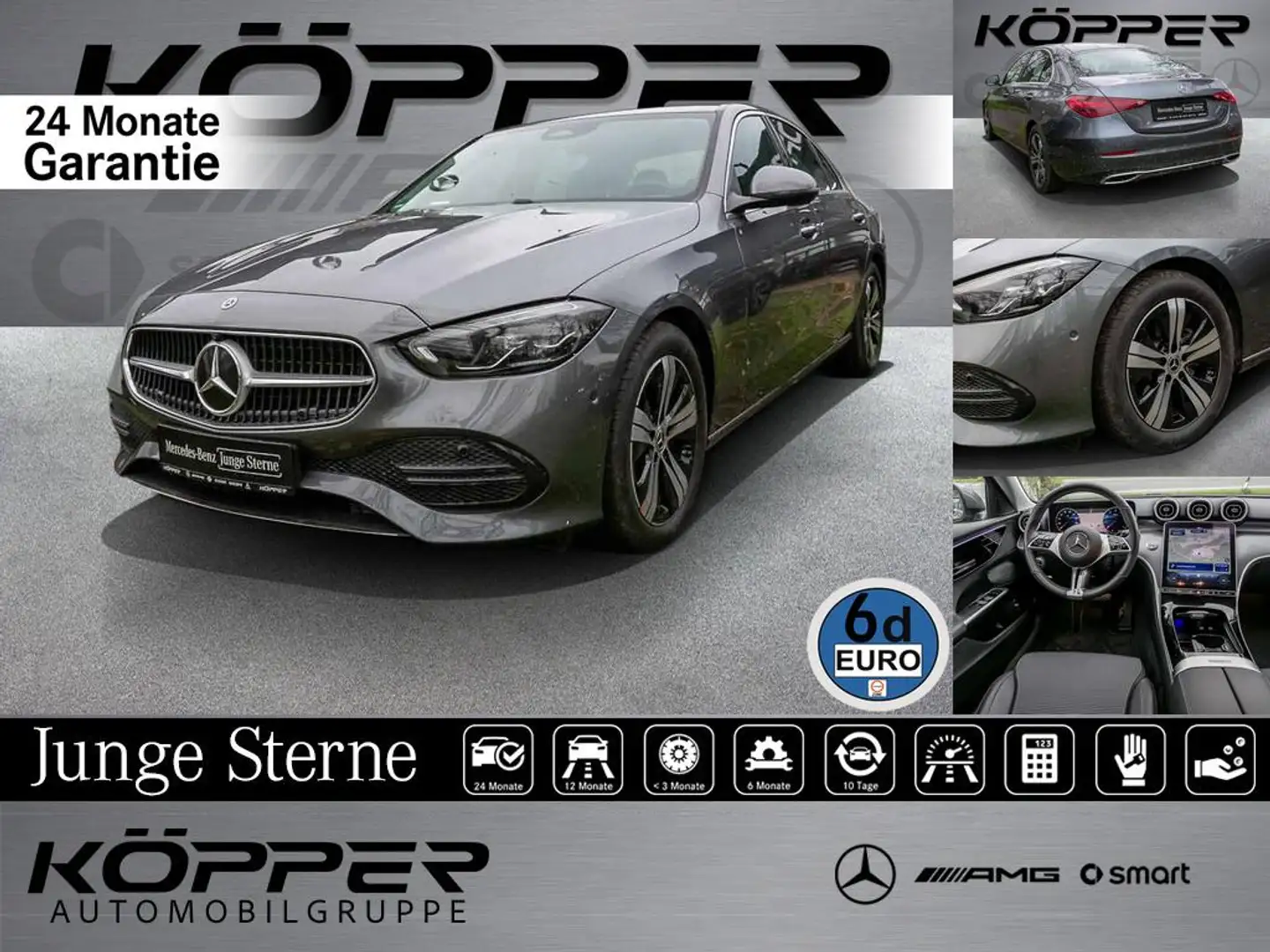 Mercedes-Benz C 180 Avantgarde Advanced Kamera Sitz-Lenkradhzg Gri - 1