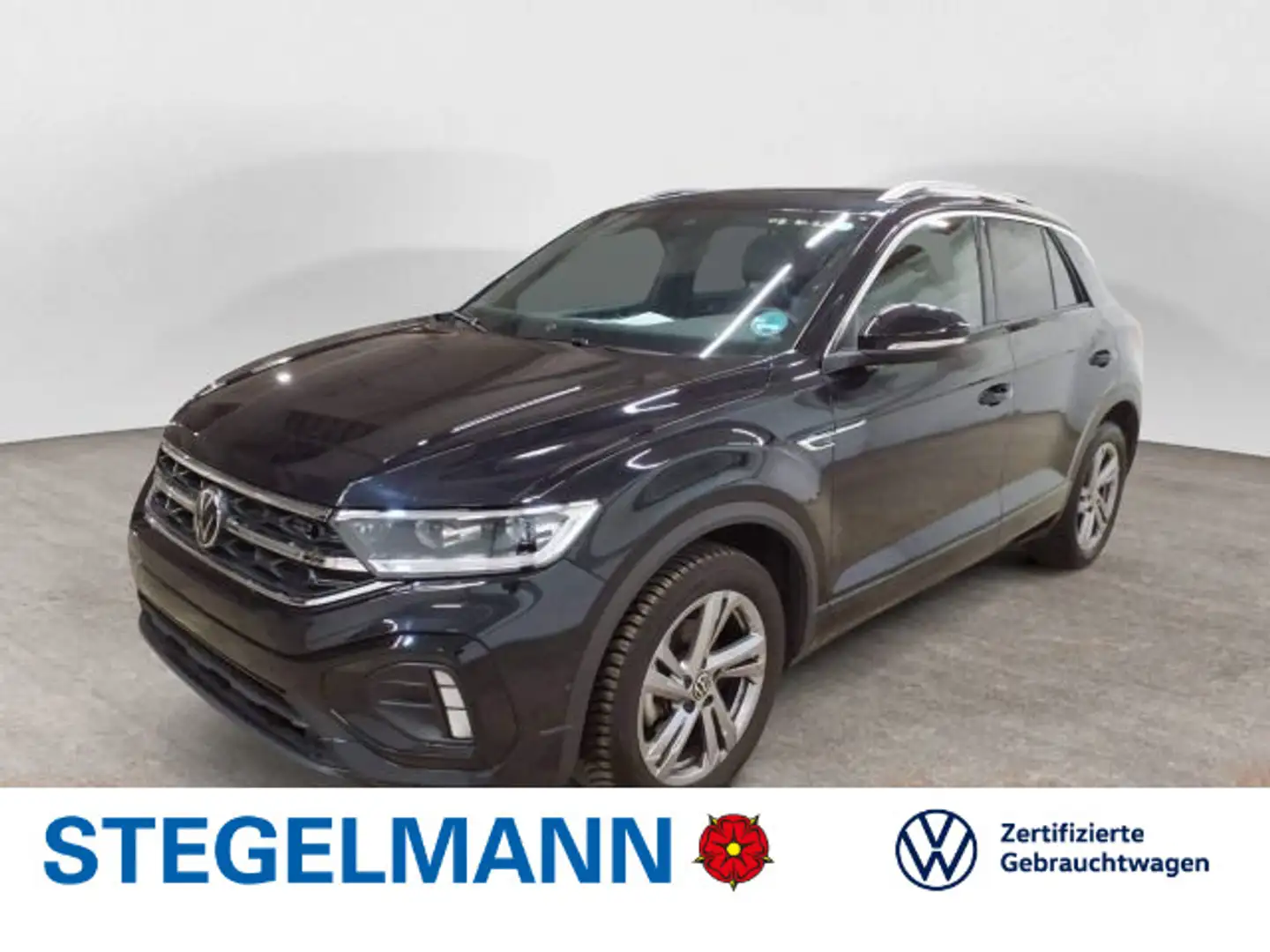 Volkswagen T-Roc 1.5 TSI DSG R-Line *AHK*LED*Navi*Kamera* Schwarz - 1