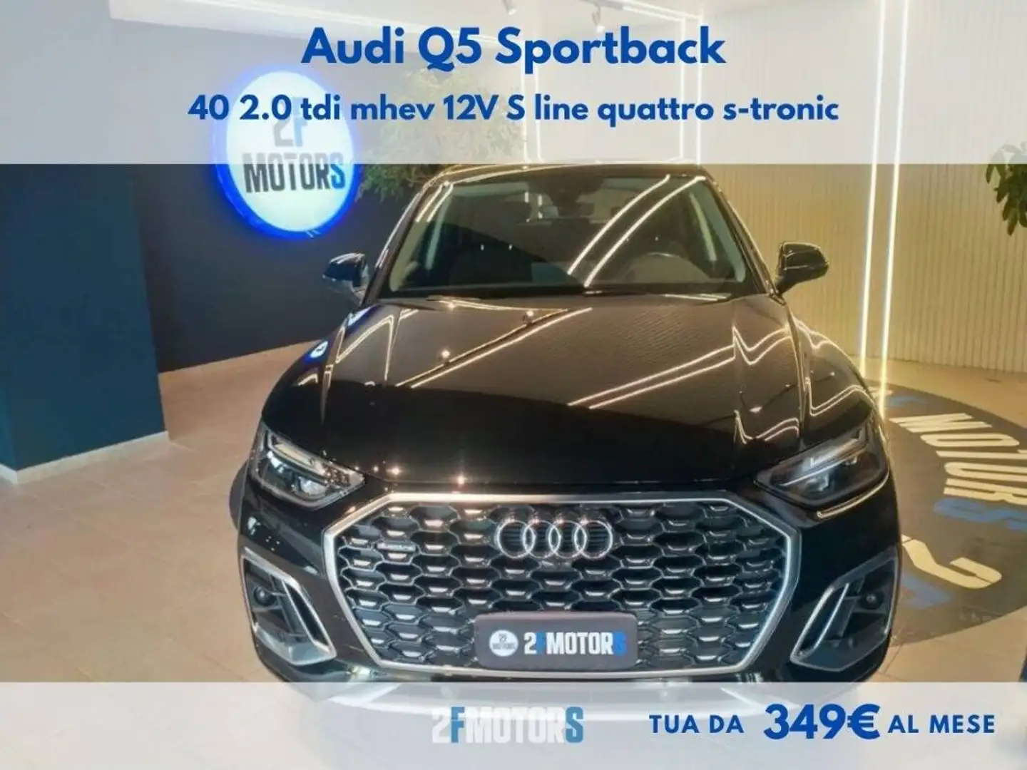 Audi Q5 40 2.0 tdi mhev 12V S line quattro s-tronic Schwarz - 1