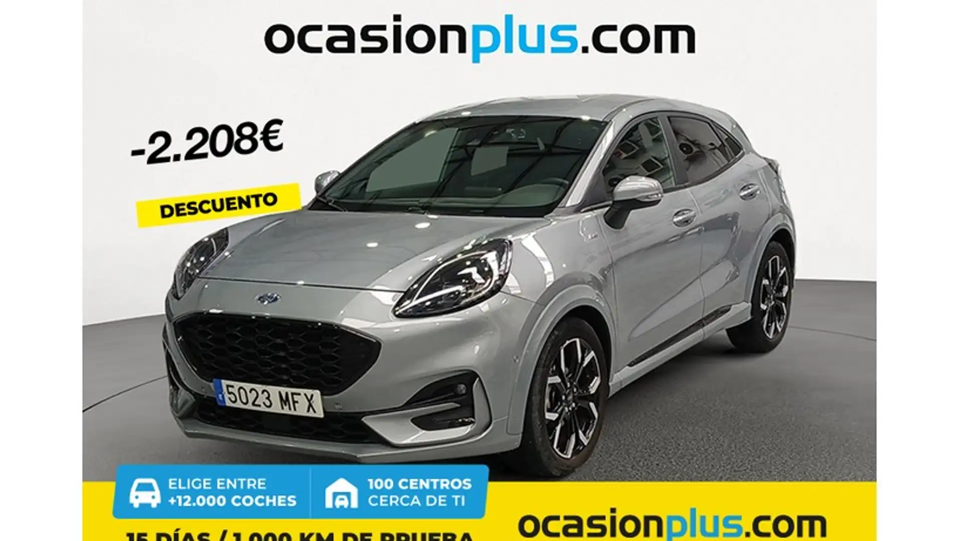 Ford Puma 1.0 EcoBoost MHEV ST-Line X 155 Plateado - 1