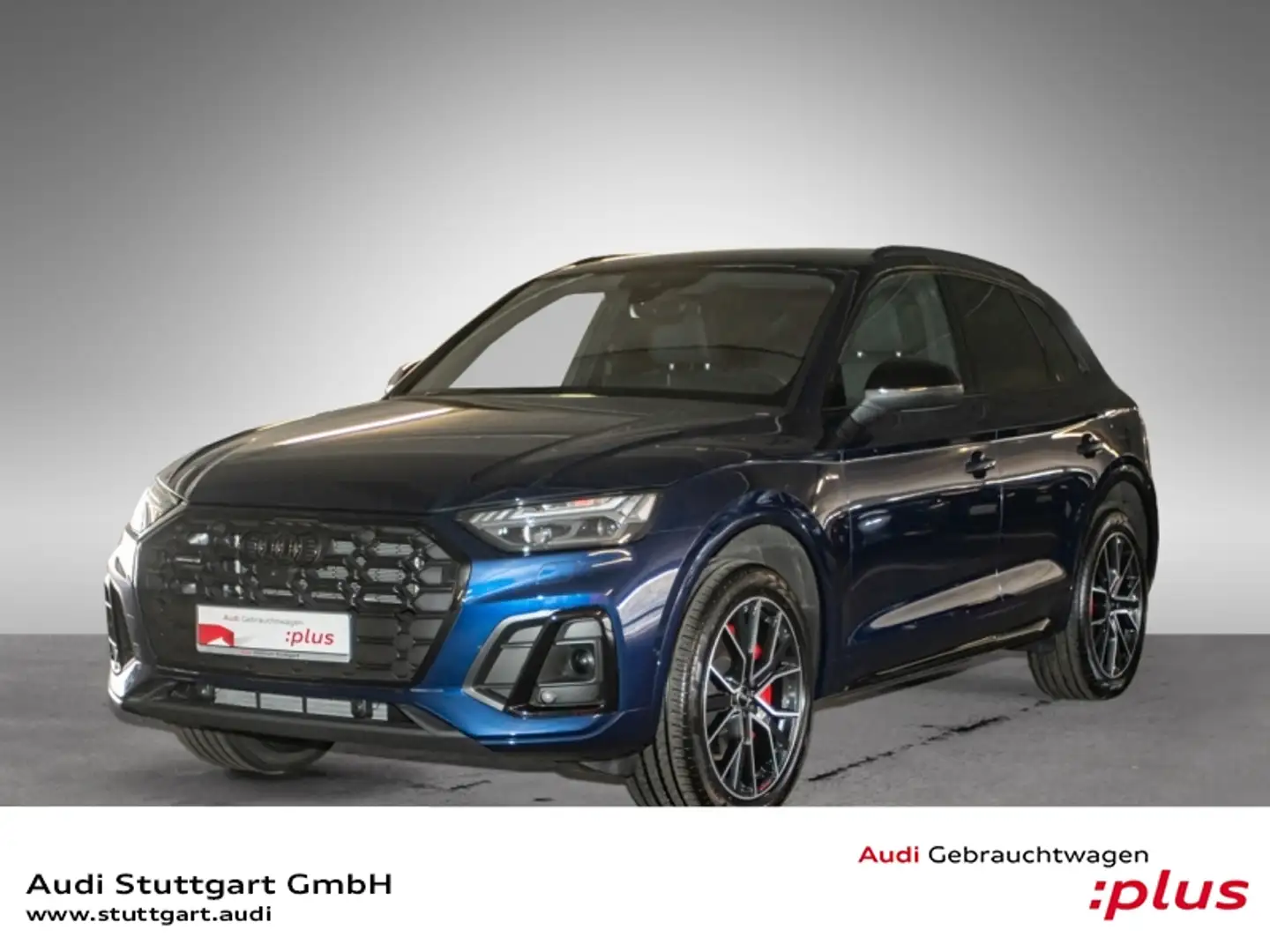 Audi Q5 TFSI e S line 55 TFSI e quattro S tronic AHK Blau - 1
