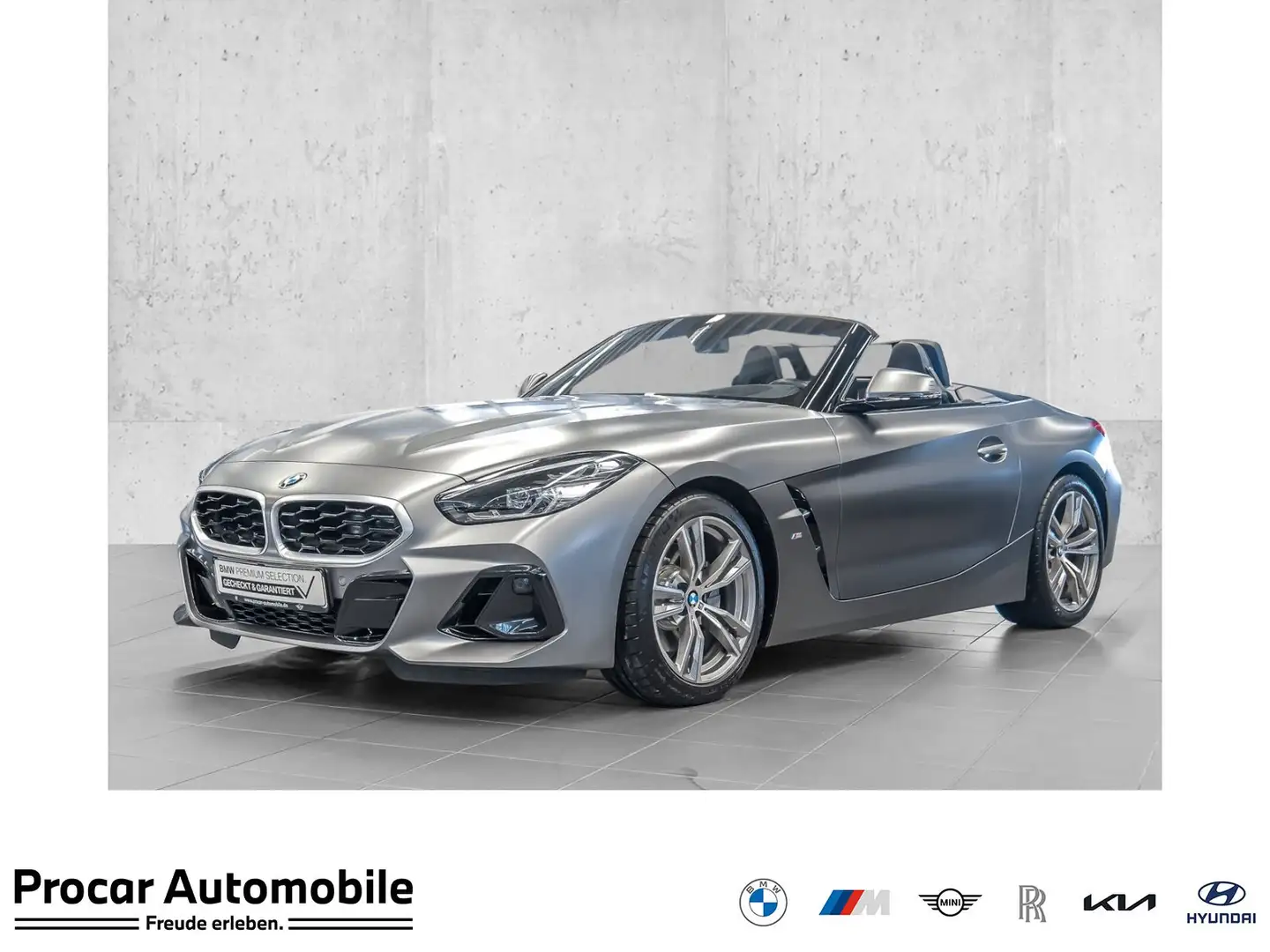 BMW Z4 sDrive20i M Sport HUD NAVI LED Sound Syst. Grau - 1
