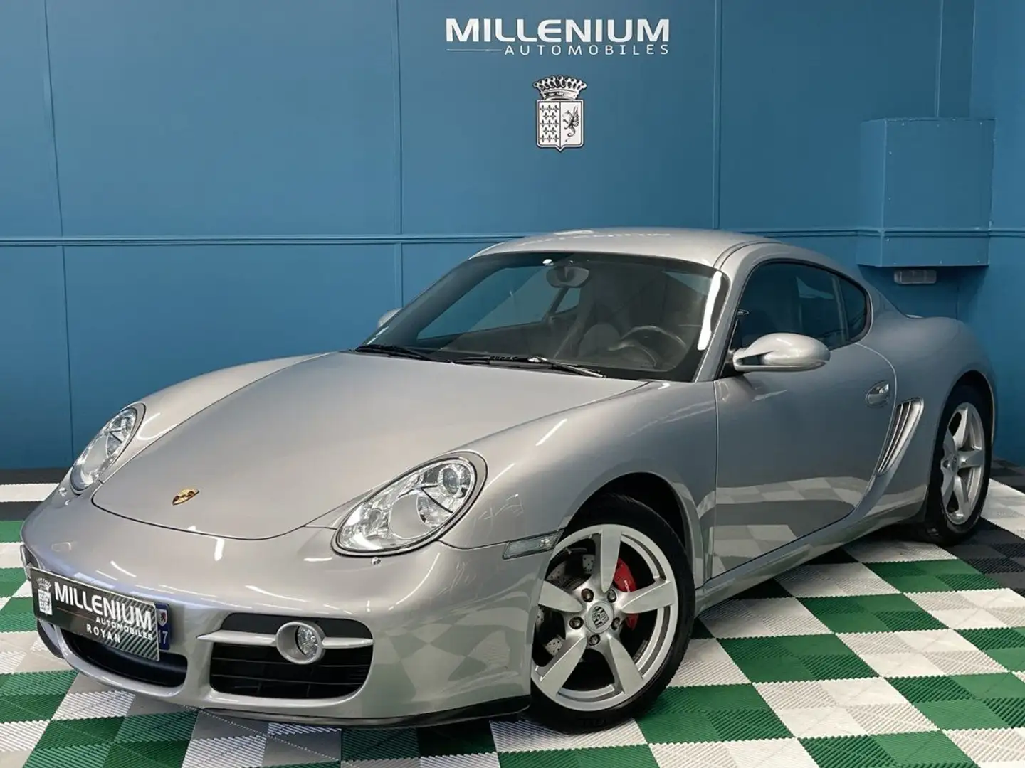 Porsche Cayman (987) 2.7 BVM ORIGINE FRANCE Gris - 1