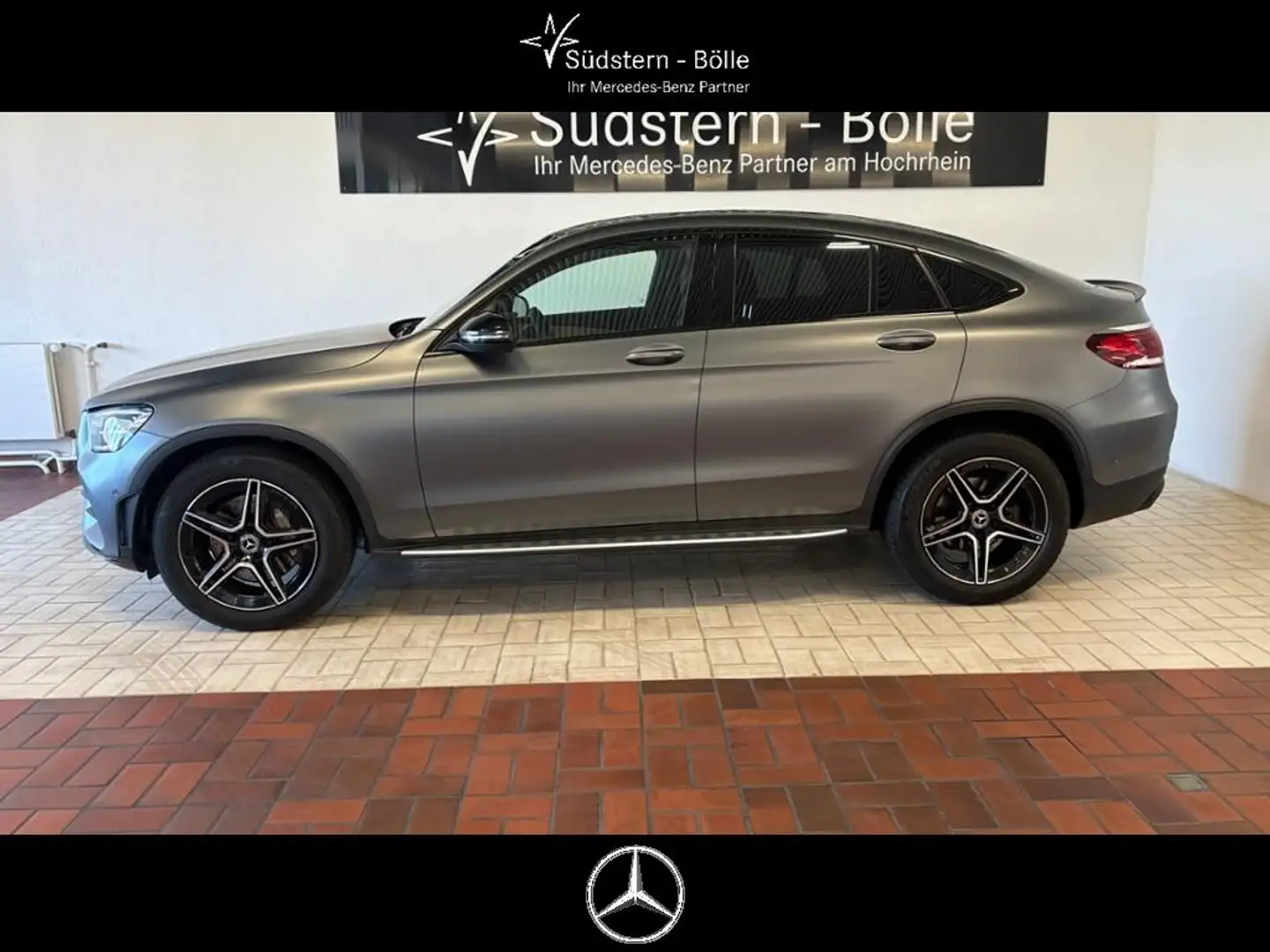 Mercedes-Benz GLC 400 d 4M Coupé +AMG+SHZ+DISTRO+NAVI+KAMERA Gris - 2