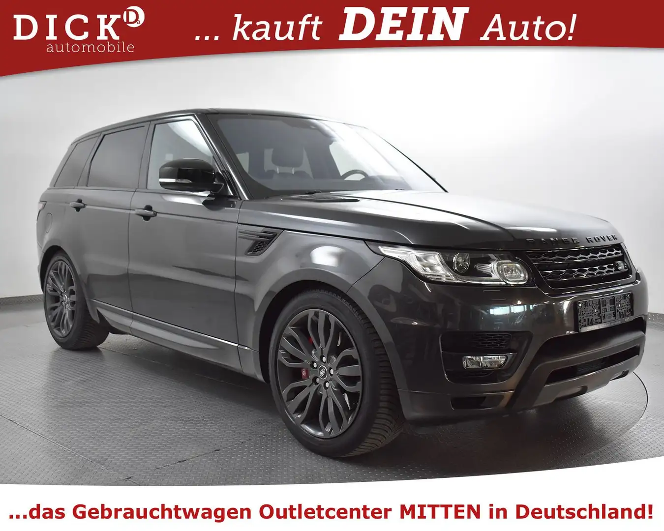 Land Rover Range Rover Sport Range Rover 3.0 Sport HSE Dynamic LUFT+PANO+VOLL Grau - 1