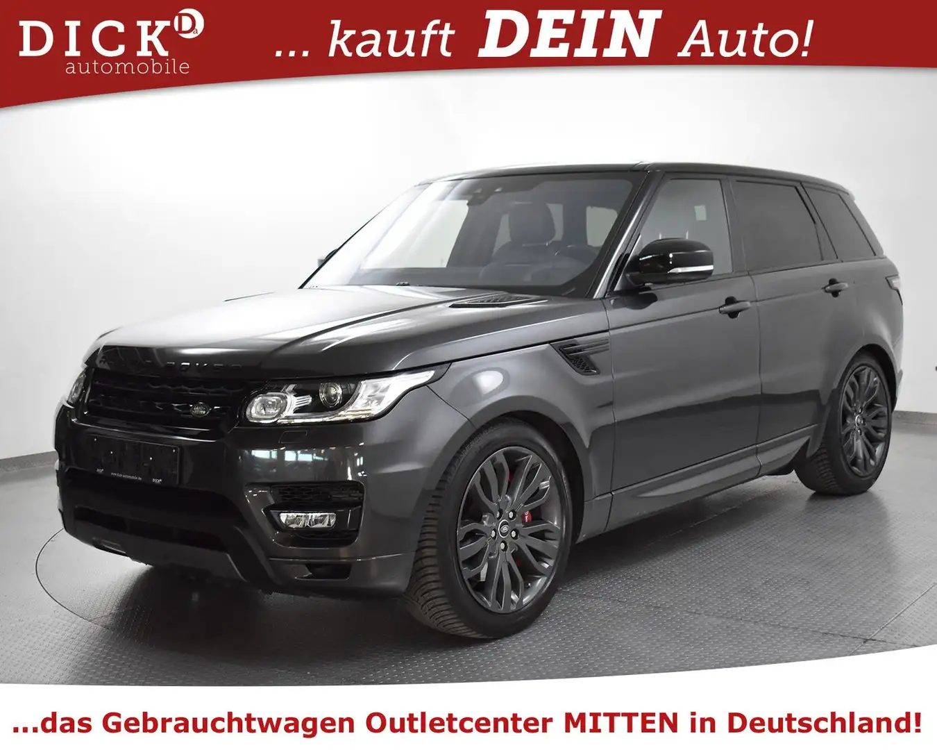 Land Rover Range Rover Sport Range Rover 3.0 Sport HSE Dynamic LUFT+PANO+VOLL Grau - 2