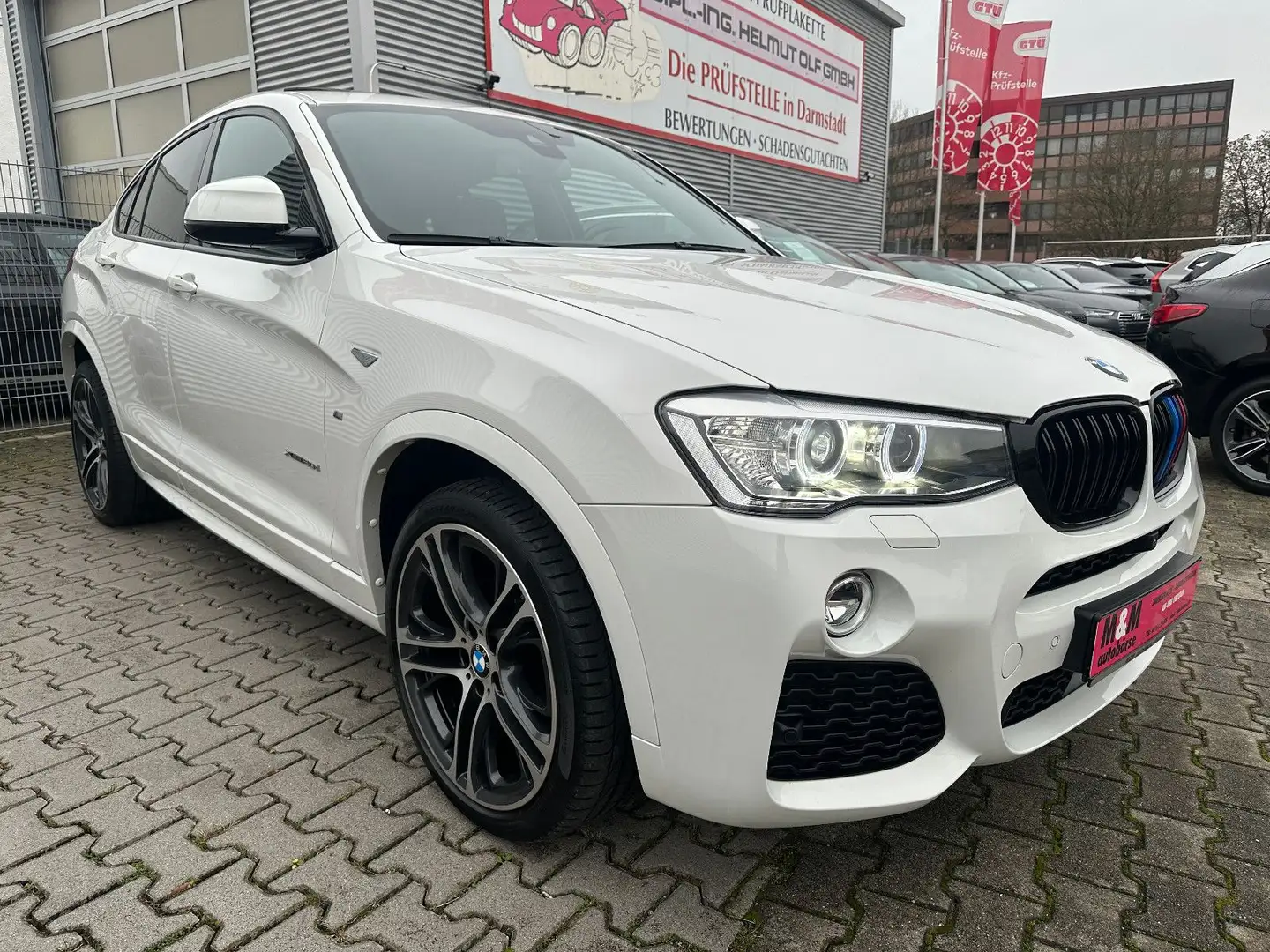 BMW X4 xDrive20d M-Sport ACC/HuD/360°/Memory/Panoram Weiß - 2