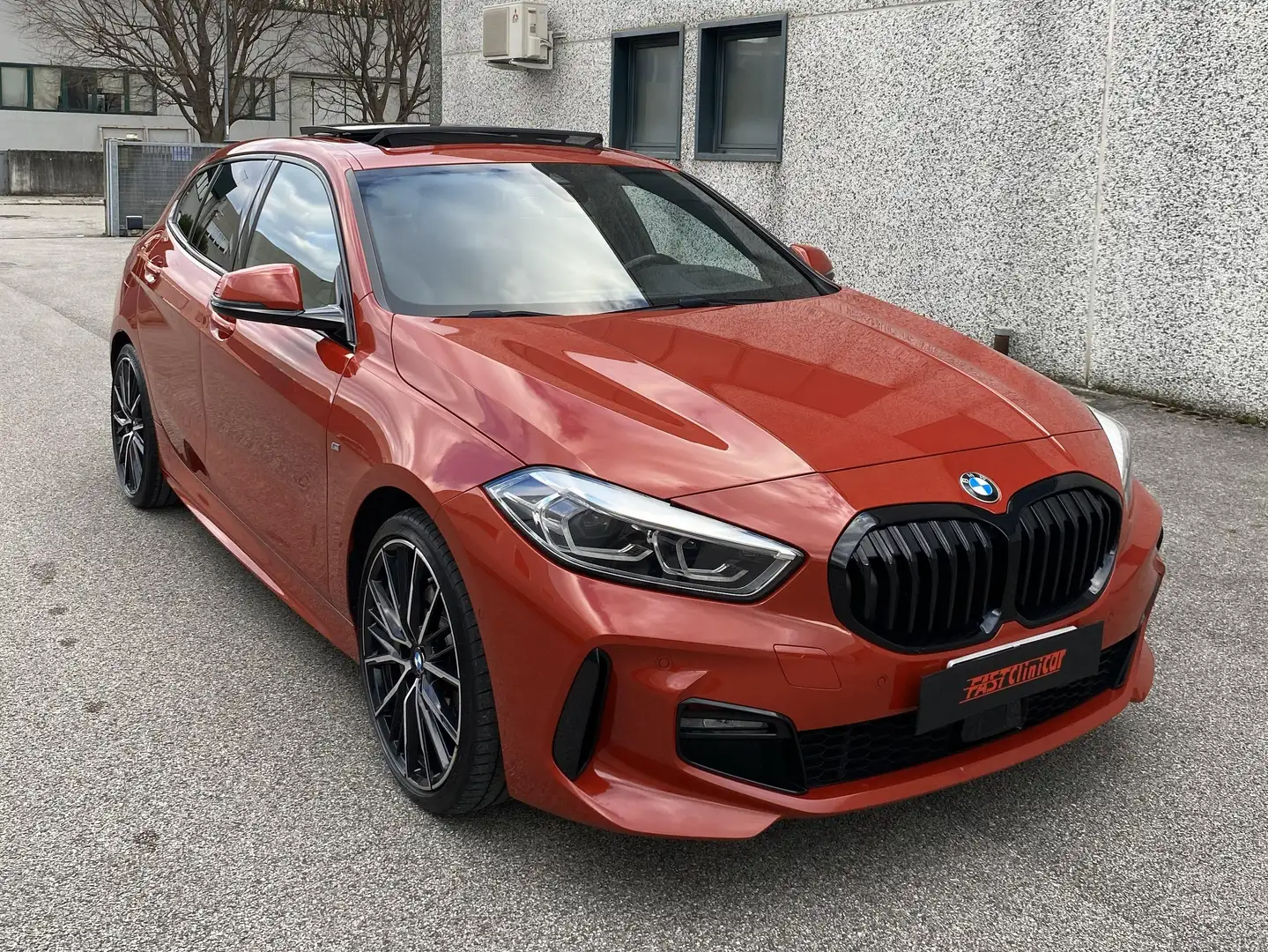 BMW 116 Serie 1 F40 116d Msport auto Rouge - 2