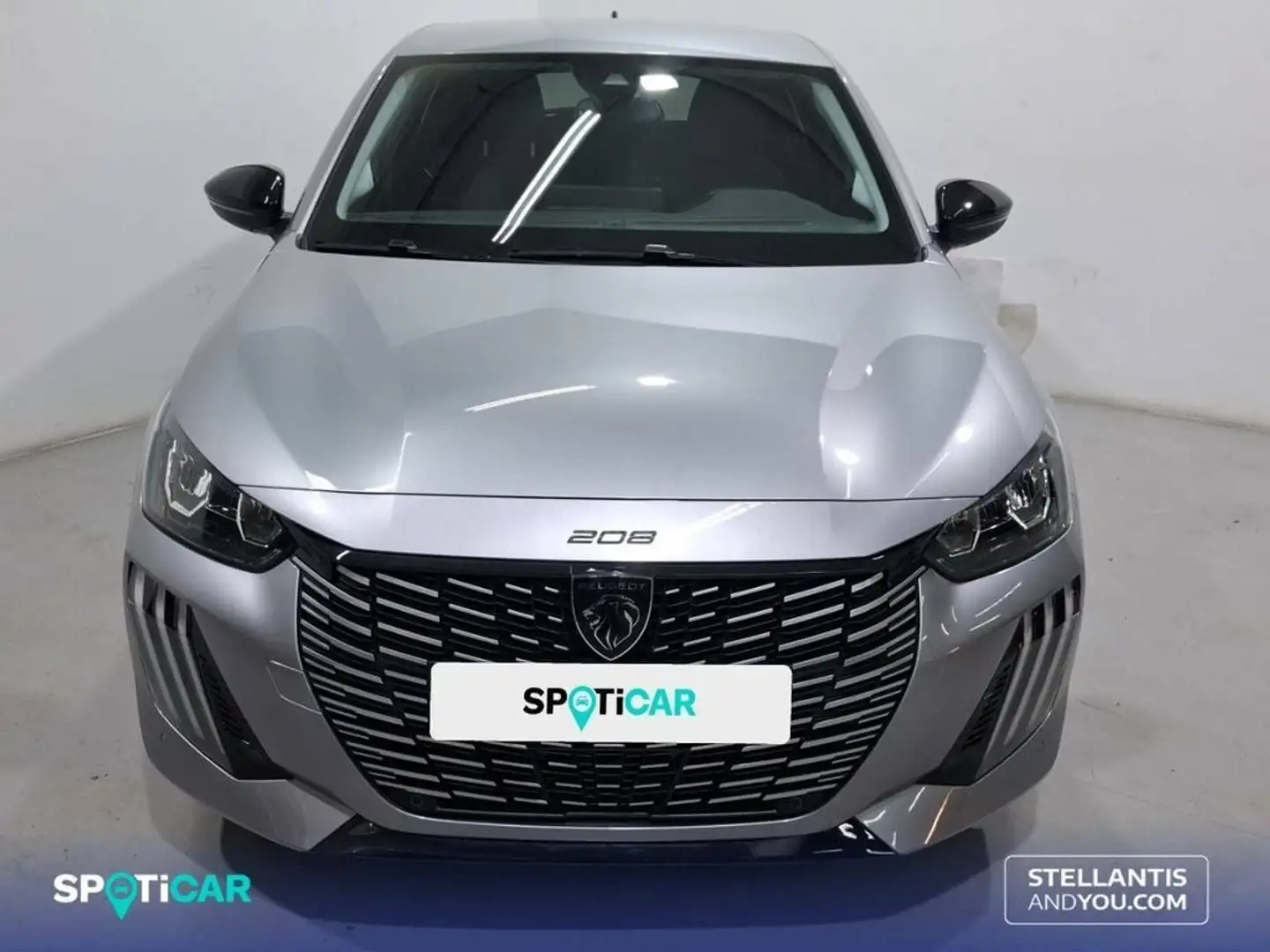 Peugeot 208 Puretech 100 Allure Gris - 2