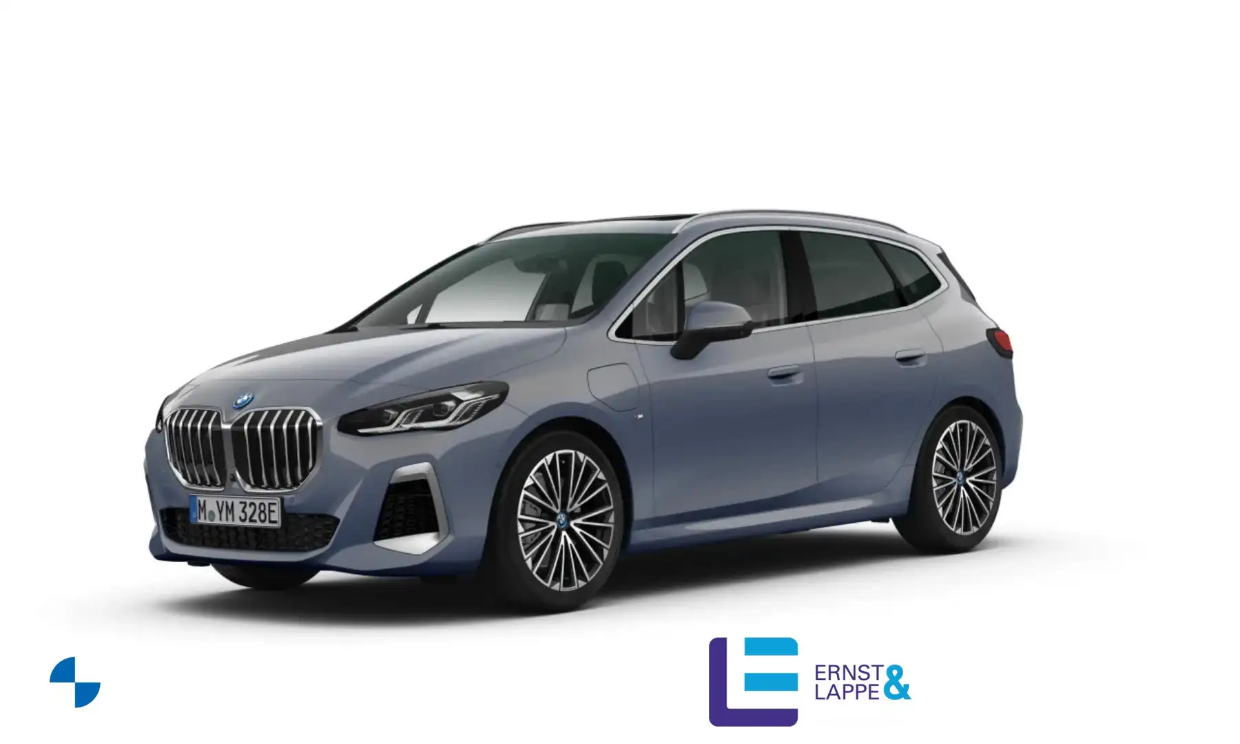BMW 230 e xDrive M Sport || Pano 360° AHK HeadUp Szary - 1