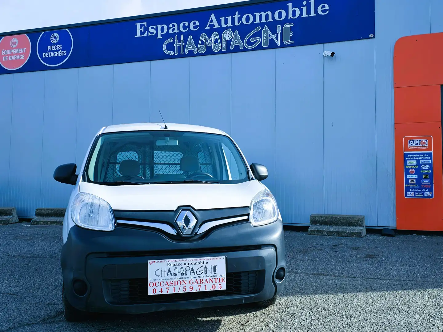 Renault Kangoo MAXI 1.5 Blue dCi EU6 1er PROPR. TVA déductible Blanc - 2