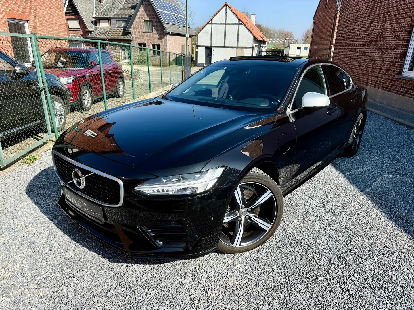 Volvo S90 T8 TE AWD R Design | Open dak | B&W | Adaptive cc Noir - 1