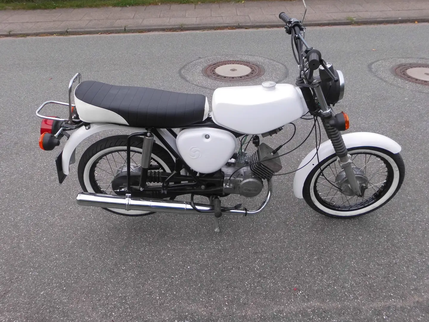 Simson S 51 Weiß - 2