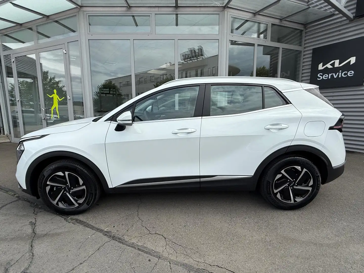 Kia Sportage 1,6 TGDI PHEV AWD Silber Aut. Blanc - 2