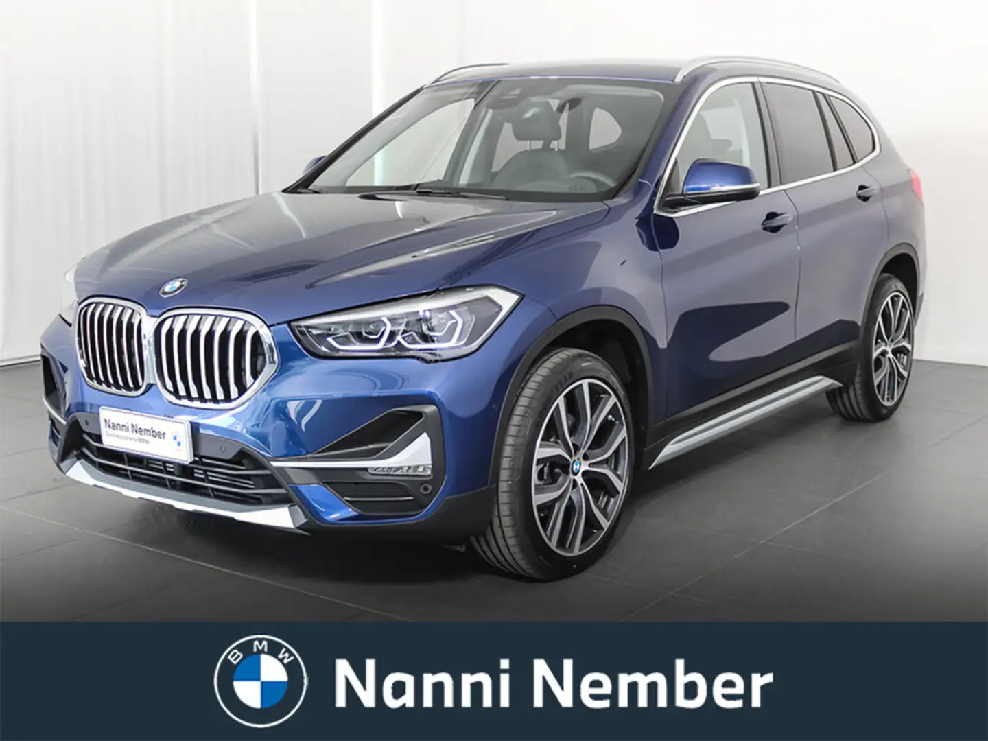 BMW X1 X1 sDrive18d xLine Plus Bleu - 1