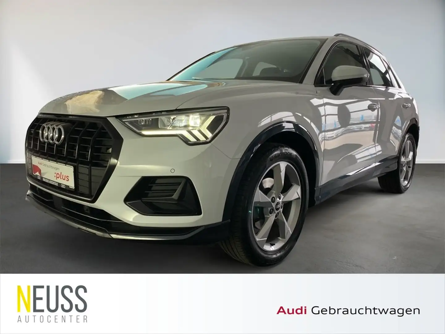 Audi Q3 35 TDI quattro advanced ACC+AHK+RFK+BLACK+NAVI Weiß - 1