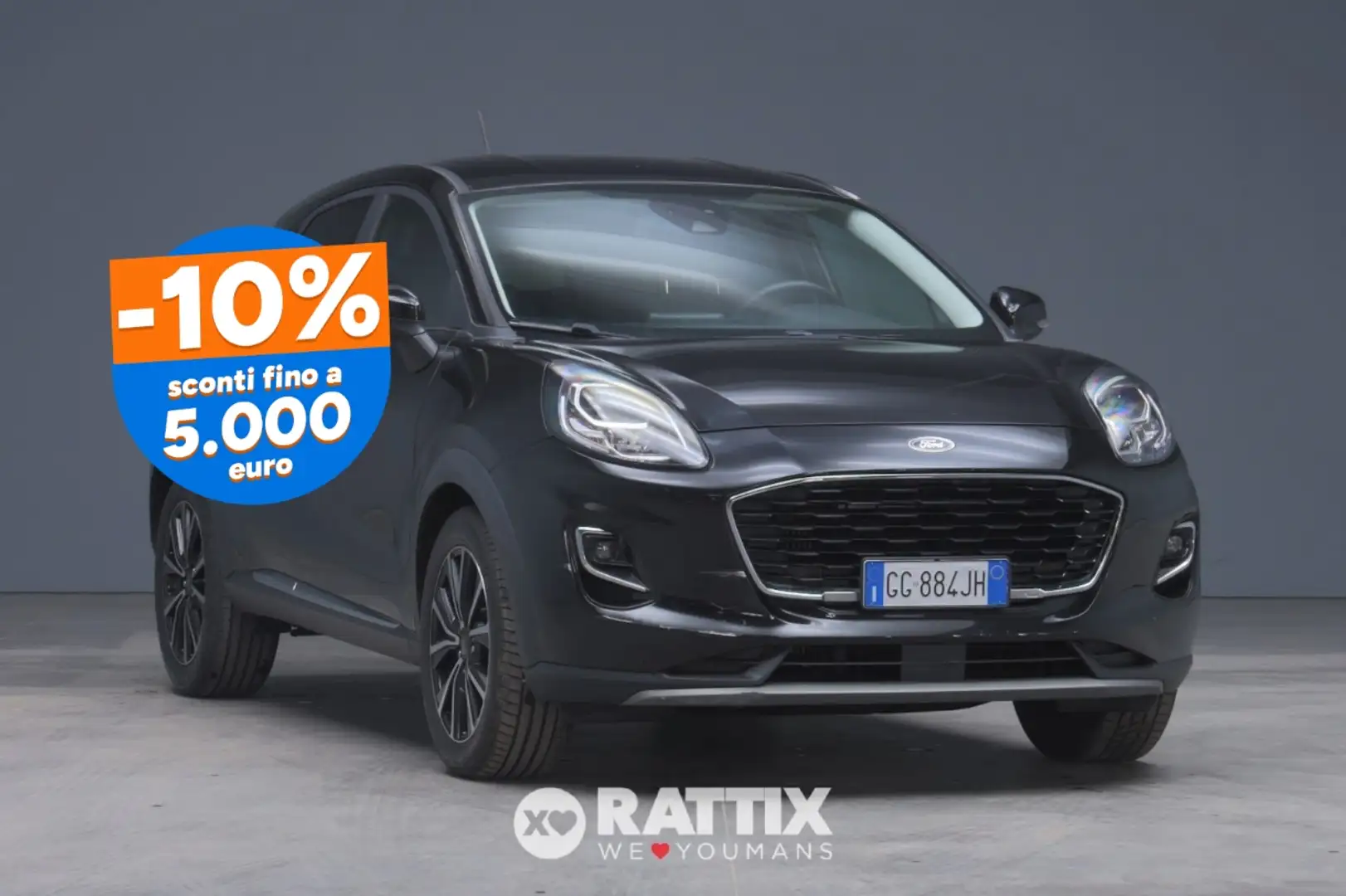 Ford Puma 1.0 Ecoboost Hybrid 125CV Titanium Nero - 1