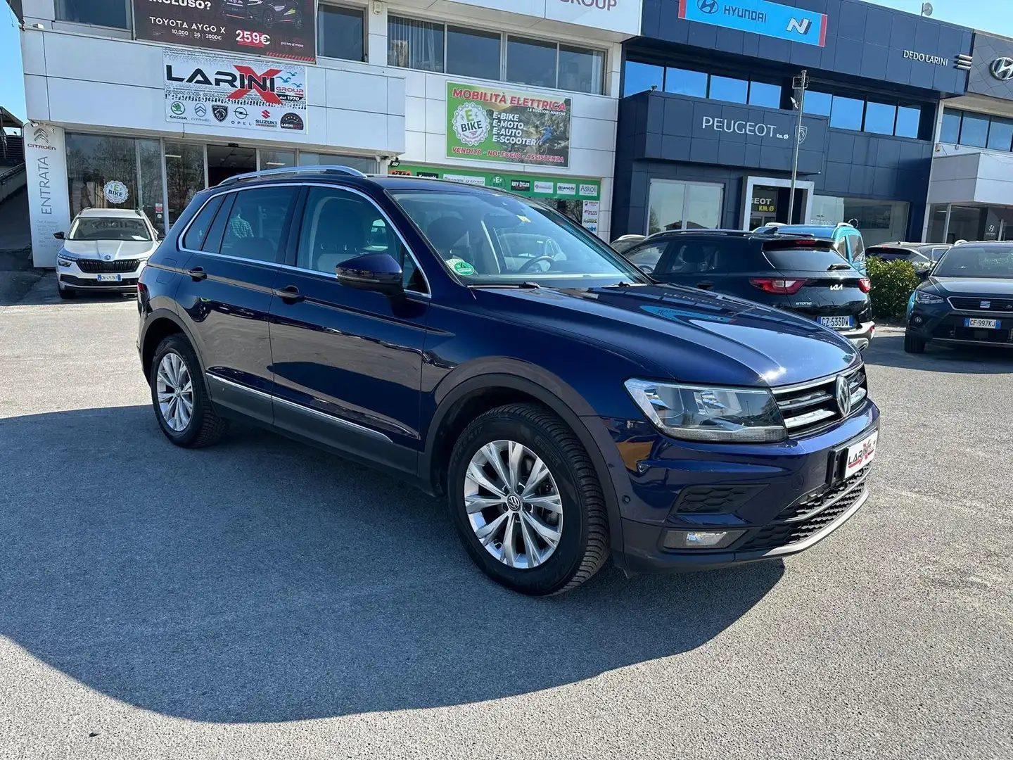 Volkswagen Tiguan Tiguan 2.0 tdi Advanced 150cv dsg 4WD Perfetta!!! Kék - 1