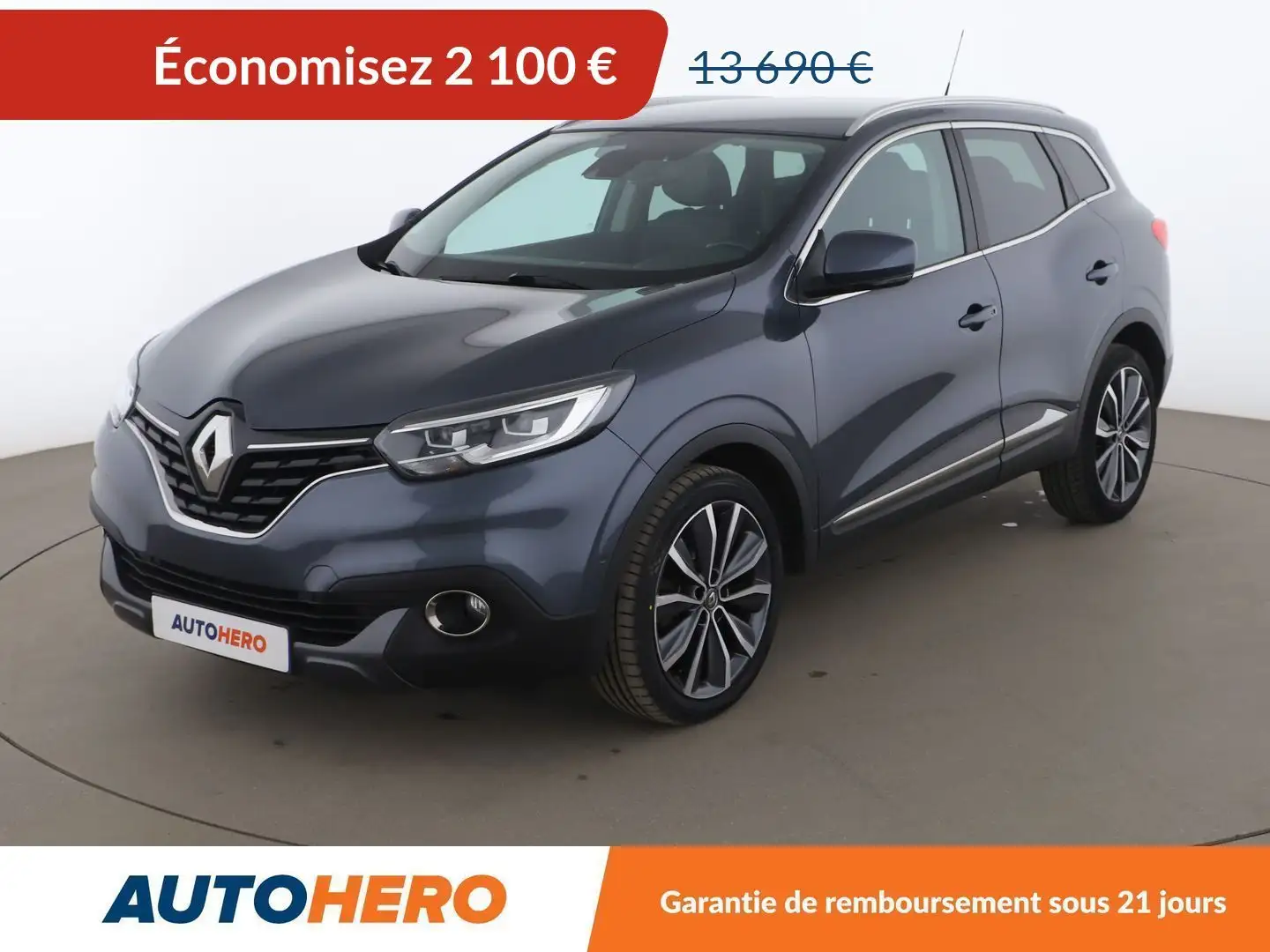 Renault Kadjar 1.2 TCe Energy Intens EDC Gris - 1