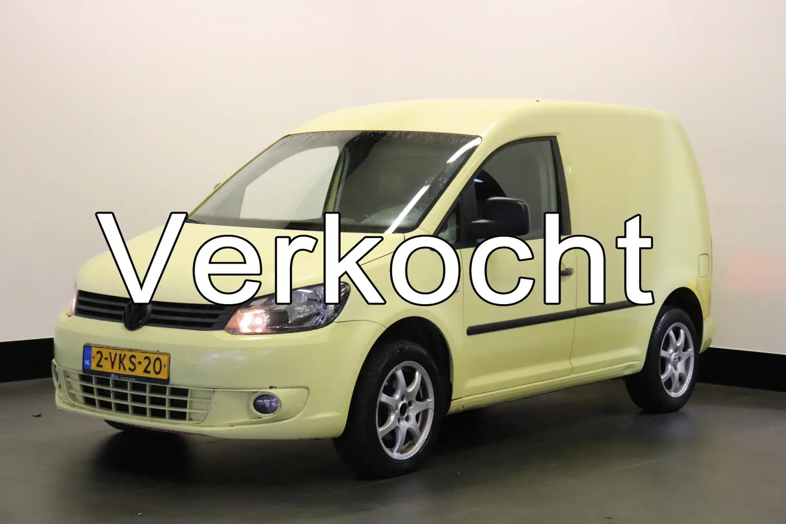 Volkswagen Caddy 1.6 TDI - Airco - Cruise - Trekhaak - € 2.499,- MA Amarillo - 1