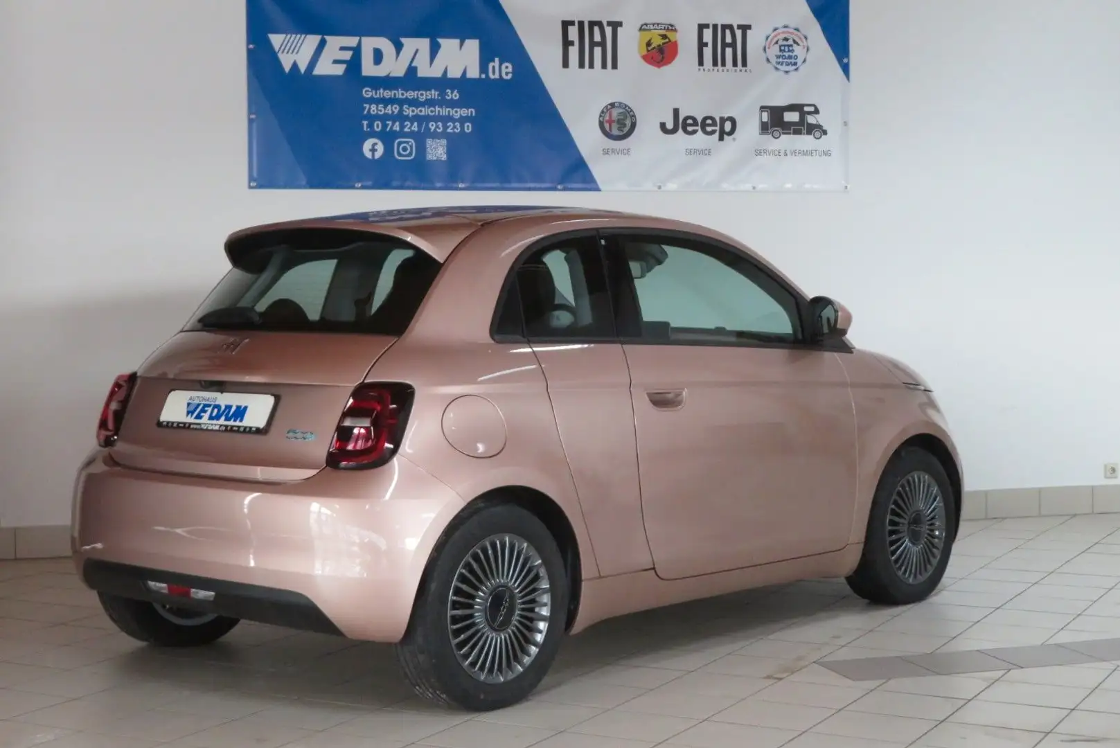 Fiat 500e 3+1 ICON 118PS *LED,Sitzheiz,NAV* Rot - 2