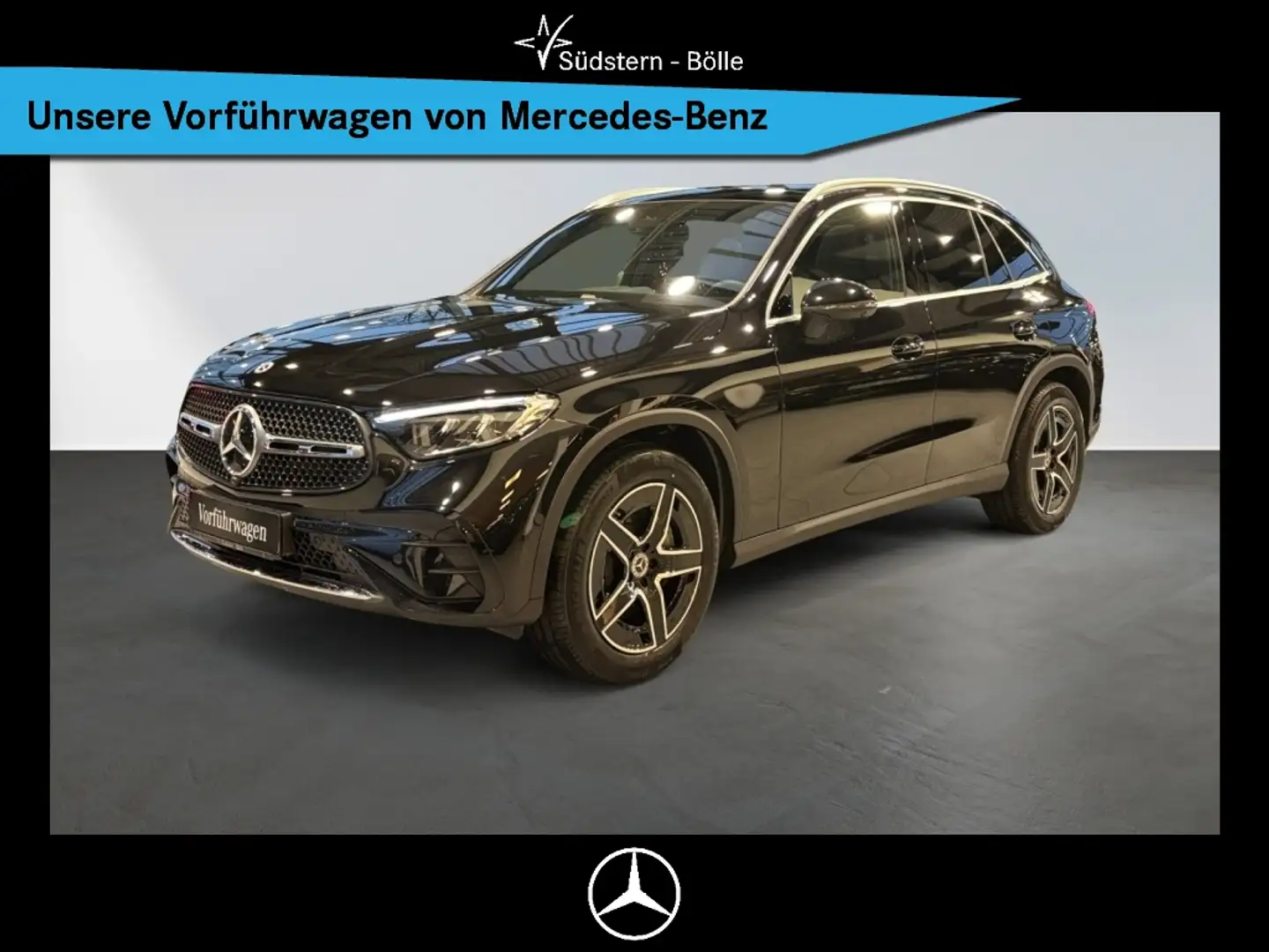 Mercedes-Benz GLC 200 4M AMG+AMBIENTE+DISTRO+MEMORY+MBUX+AHK Noir - 1