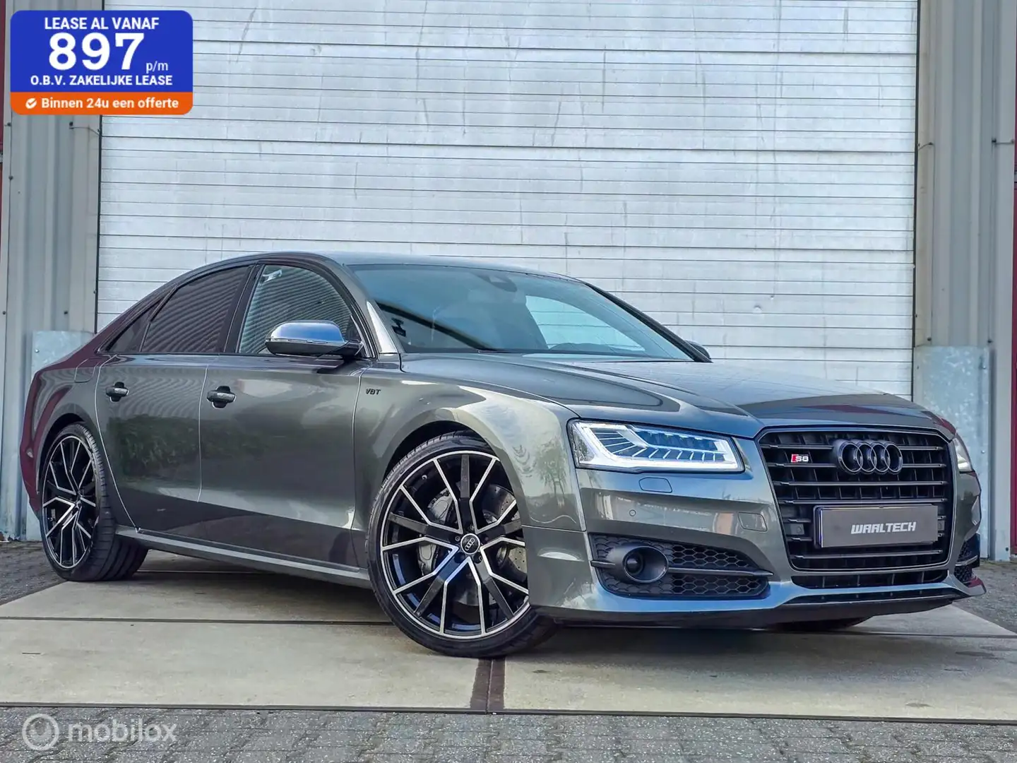 Audi S8 4.0 TFSI S8 Plus 605 PK Quattro Carbon Keramisch Grijs - 1
