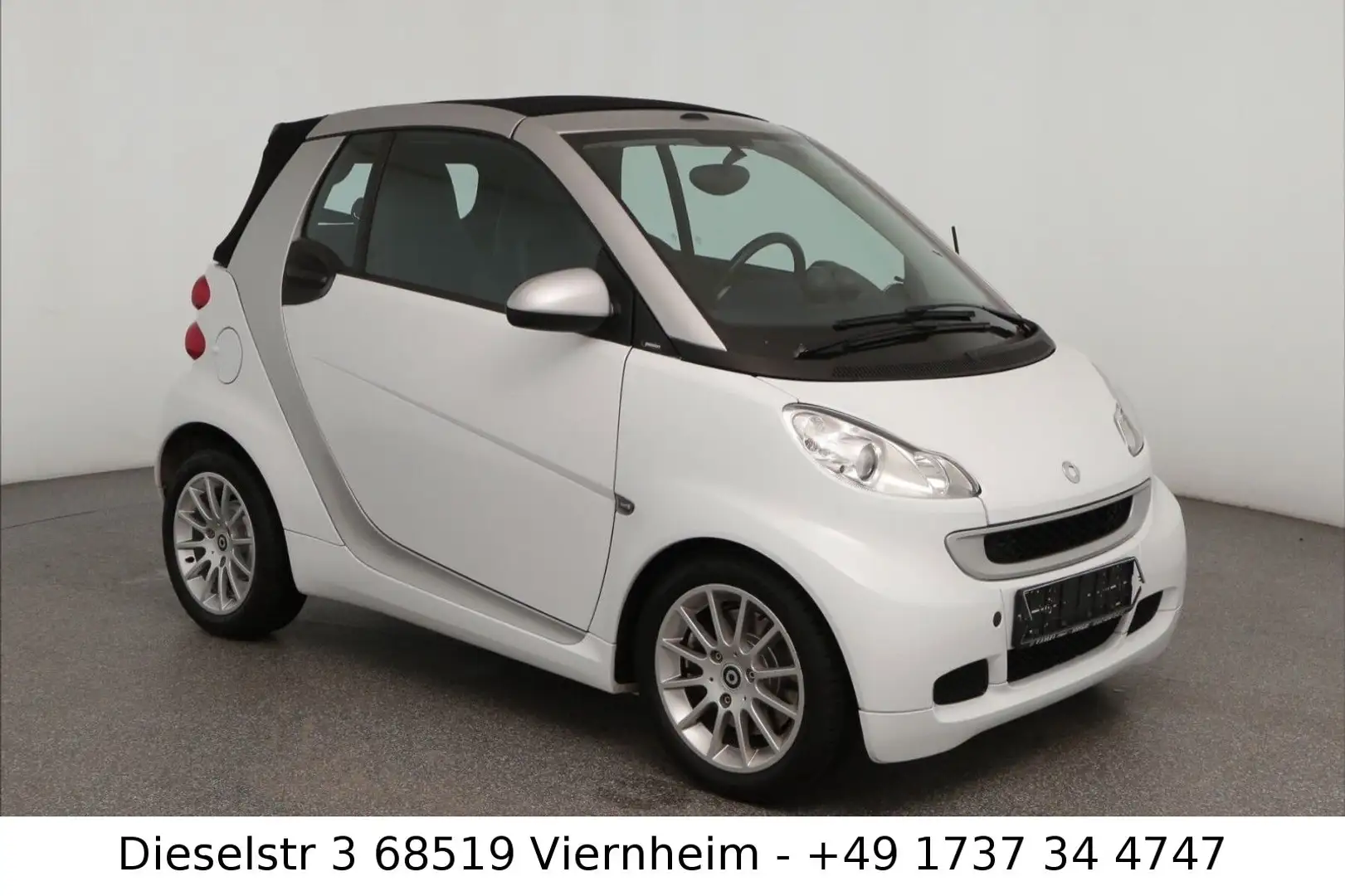 smart forTwo cabrio|Leder|Navi|Sitzheiz|Bluetooth Weiß - 2