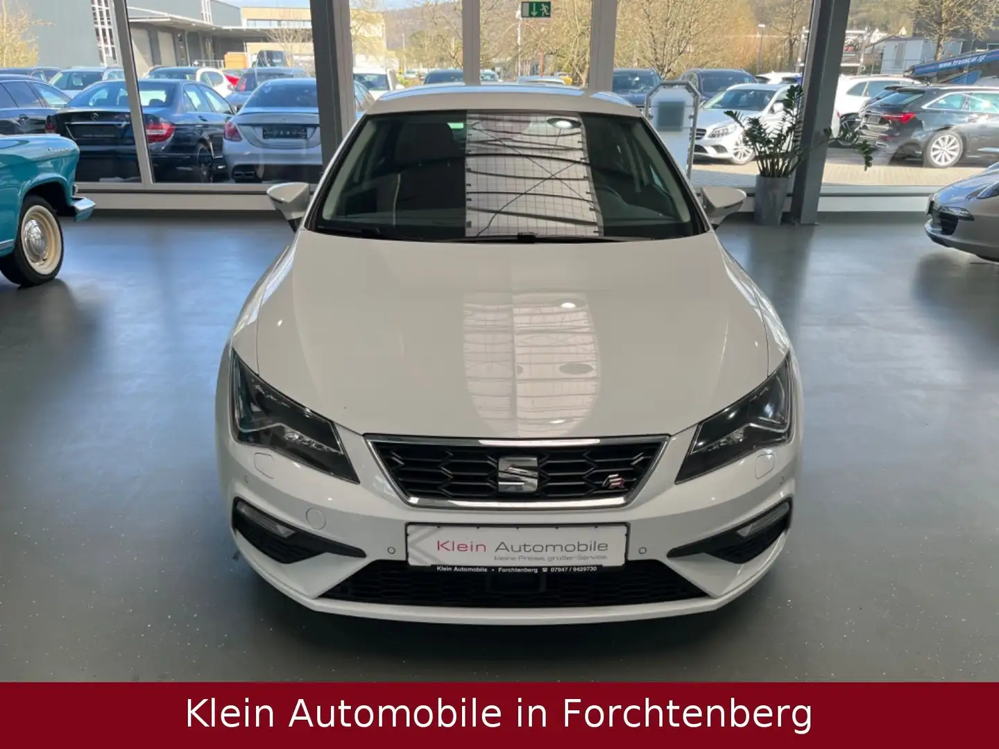 SEAT Leon FR Line Aut. Leder Navi LED ACC SHZ LM *2HD Blanc - 2
