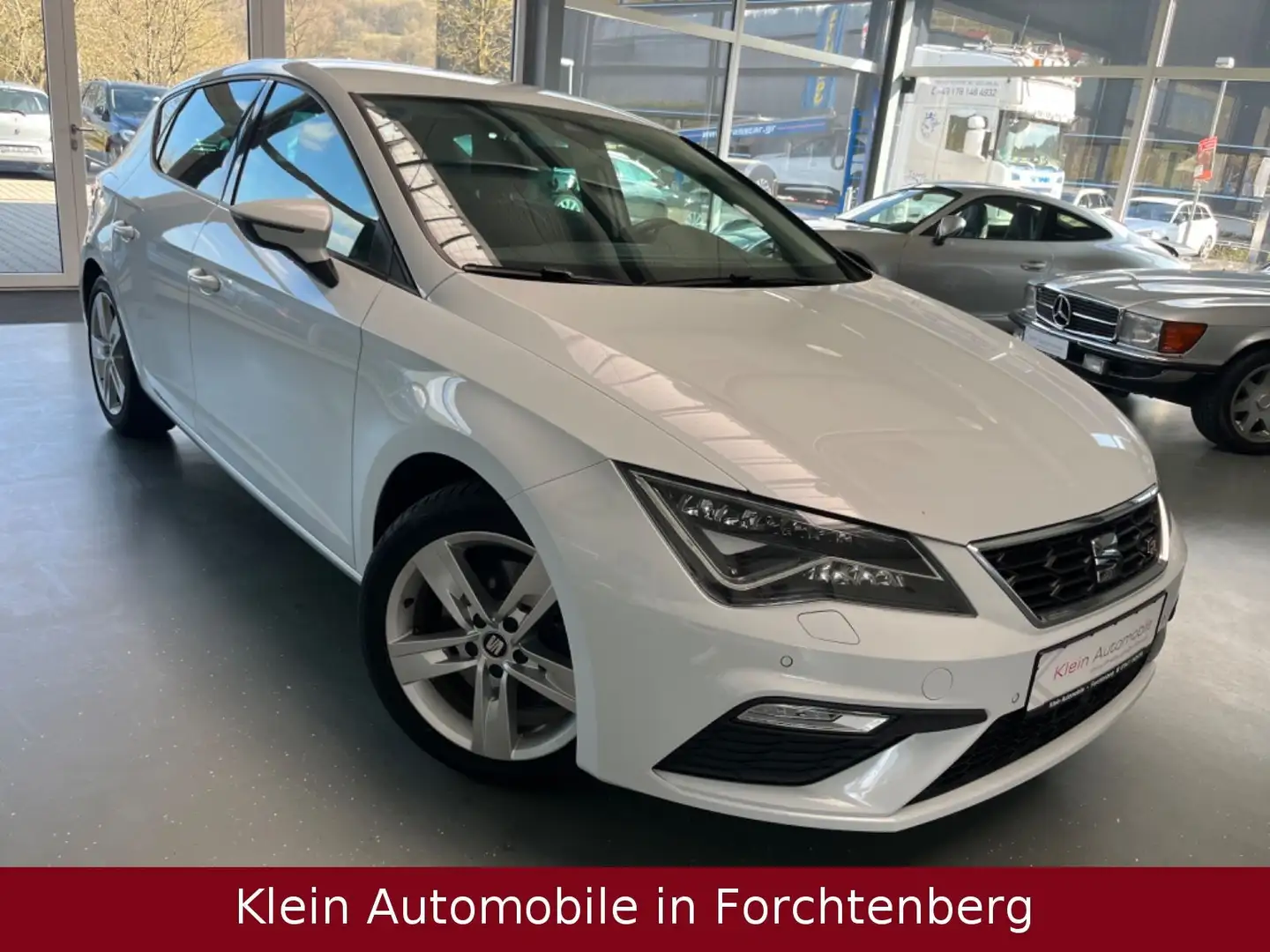 SEAT Leon FR Line Aut. Leder Navi LED ACC SHZ LM *2HD Blanc - 1