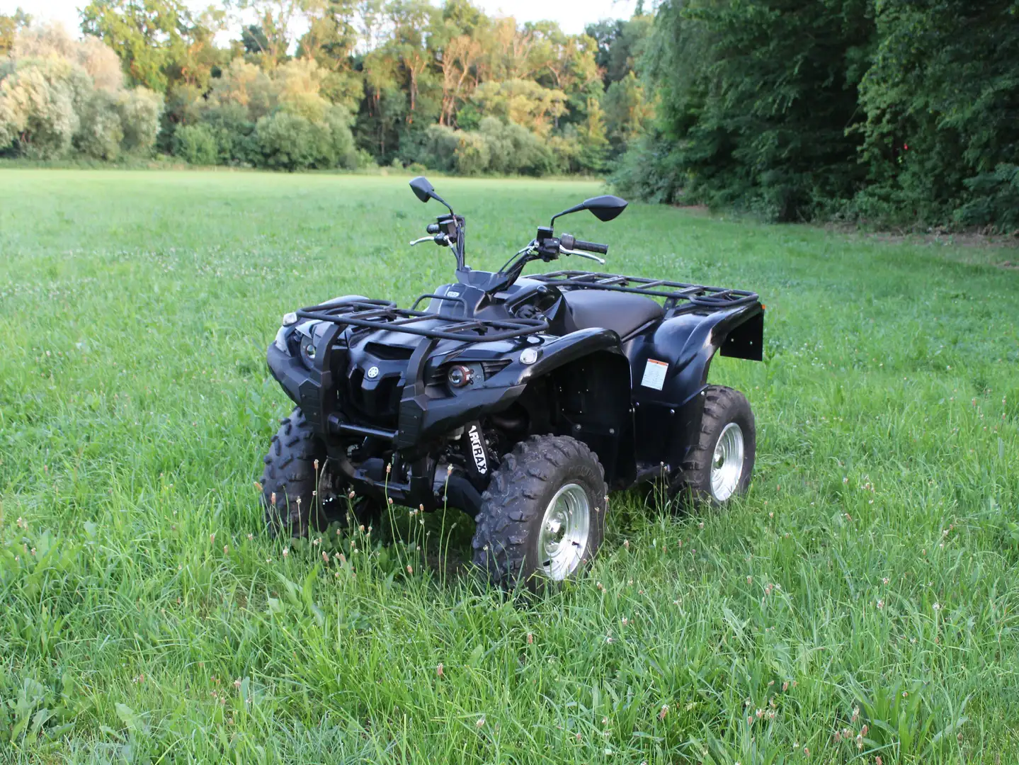 Yamaha Grizzly 700 mit EPS , YFM 700 , ATV aus 1. Hand , LoF Zul. Zwart - 1