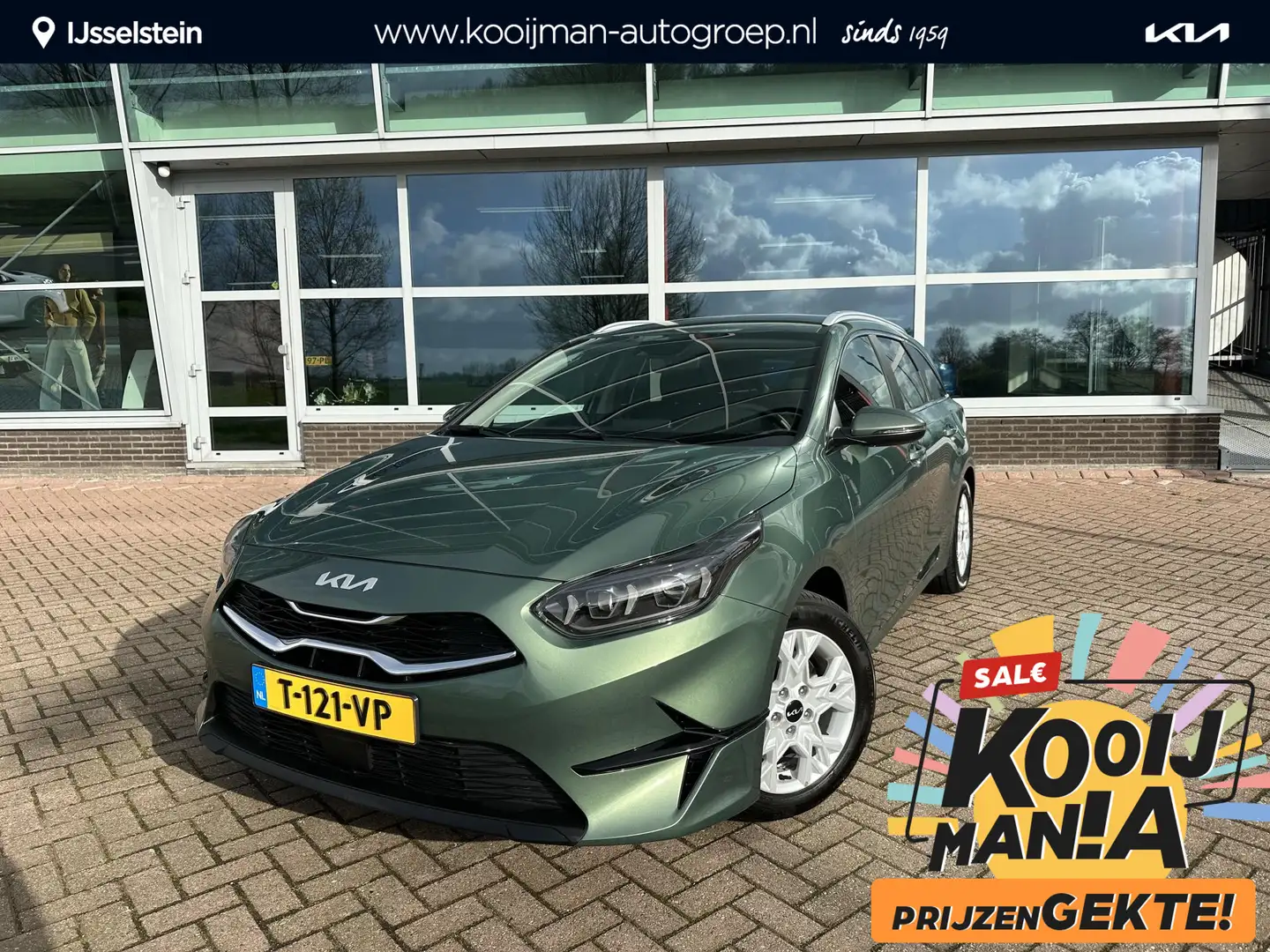 Kia Ceed SW / cee'd SW Sportswagon 1.0 T-GDi DynamicPlusLine | Trekhaak | Grün - 1