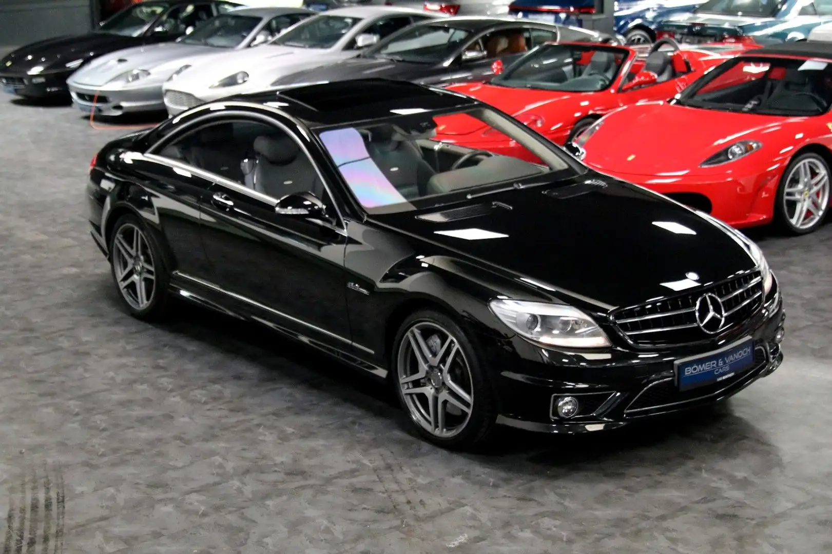 Mercedes-Benz CL 63 AMG Coupe Exclusive Nacht Harmann Zwart - 2