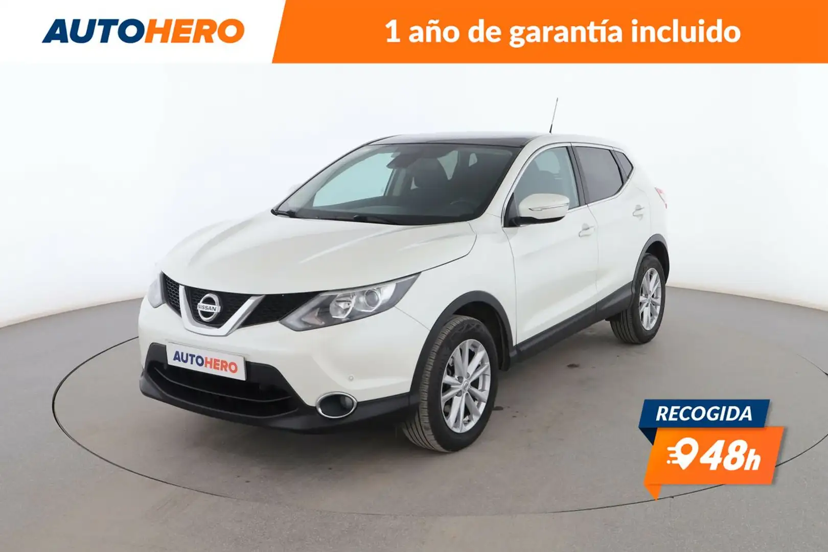 Nissan Qashqai 1.6dCi N-Tec 4x2 Blanco - 1