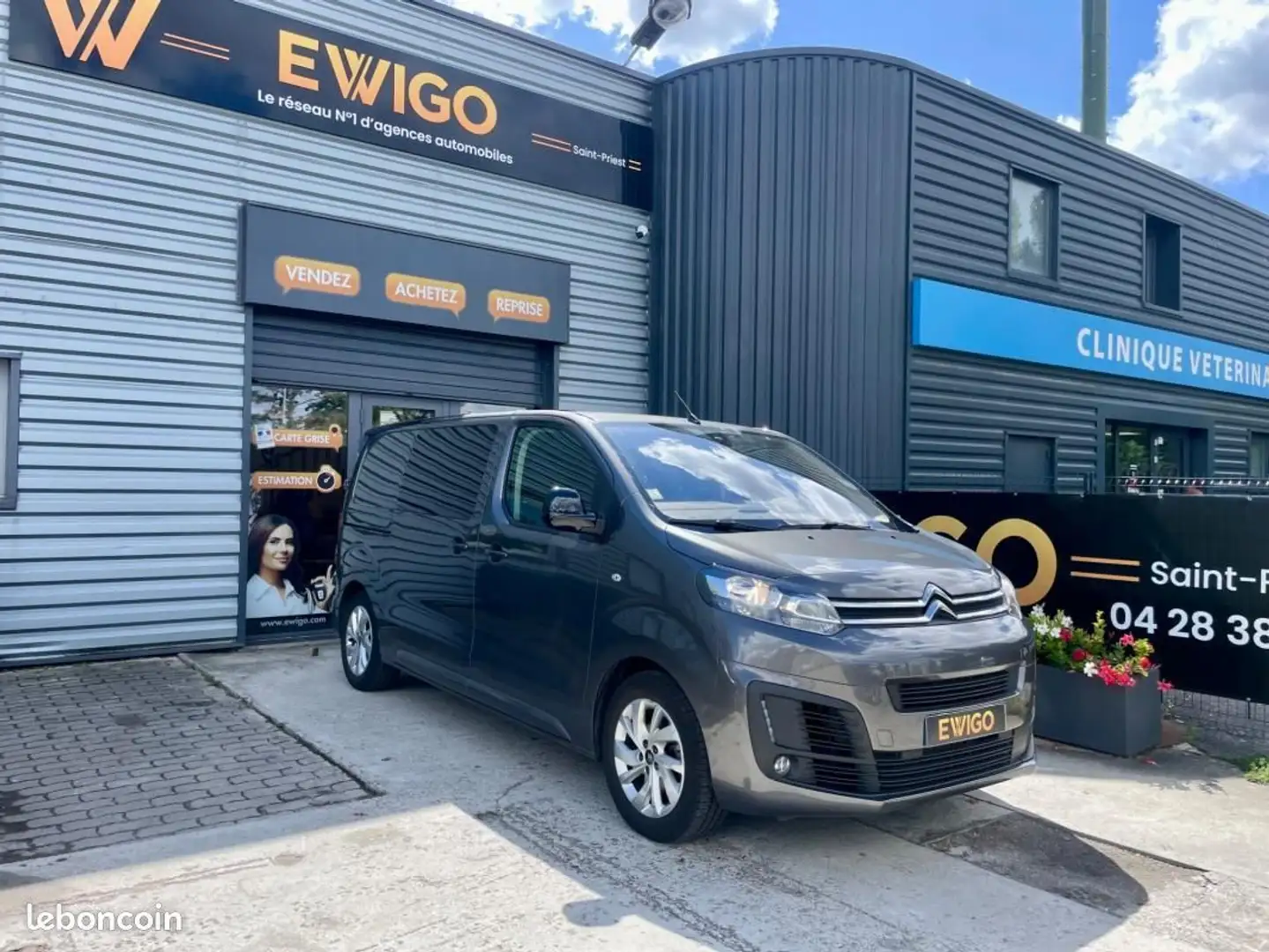 Citroen Jumpy Citroën 2.0 BLUEHDI 145ch M L2 START-STOP 6 PLACES Grau - 2