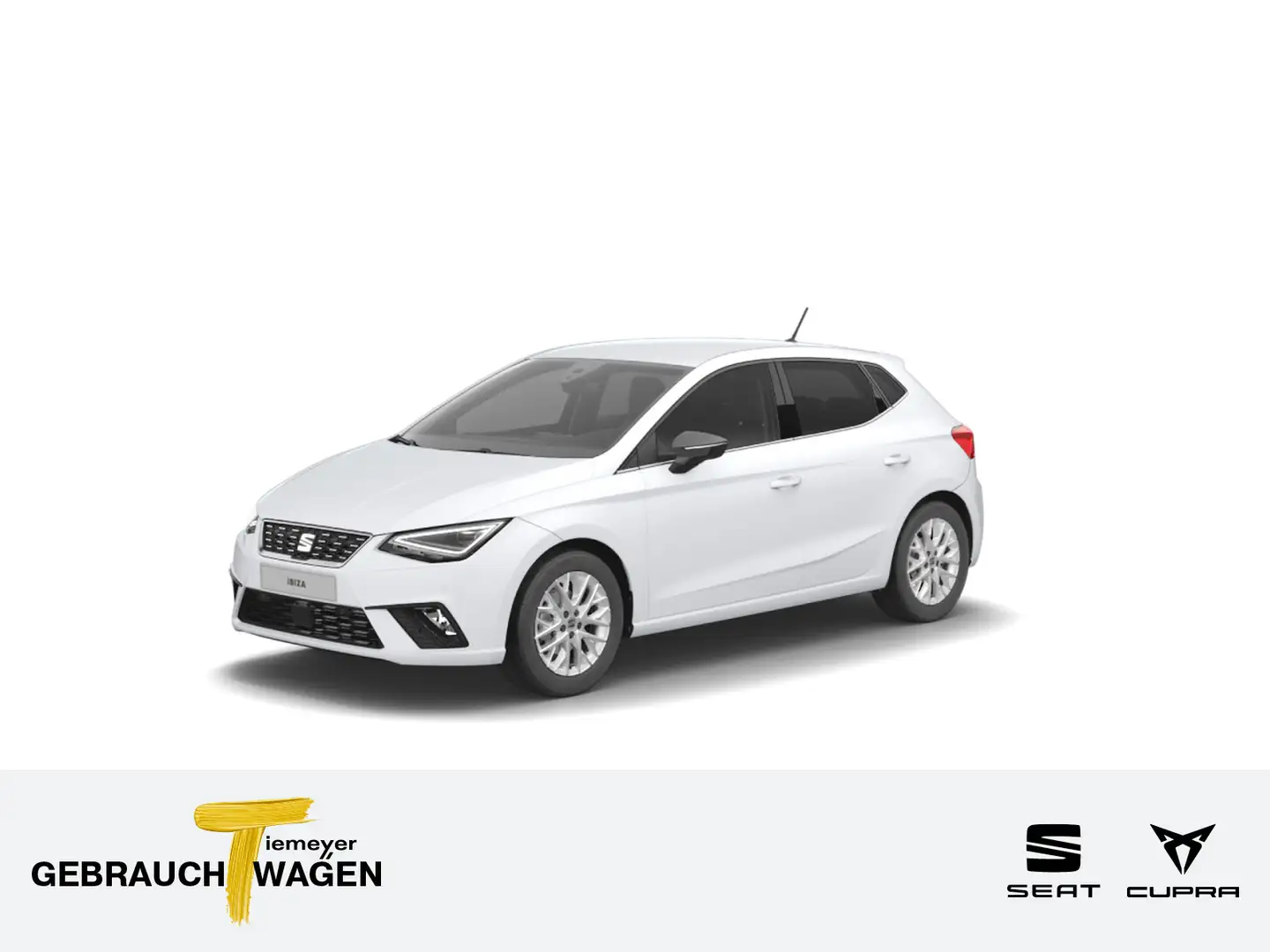 SEAT Ibiza 1.0 TSI DSG XCELLENCE KAMERA LED NAVI ACC Weiß - 1