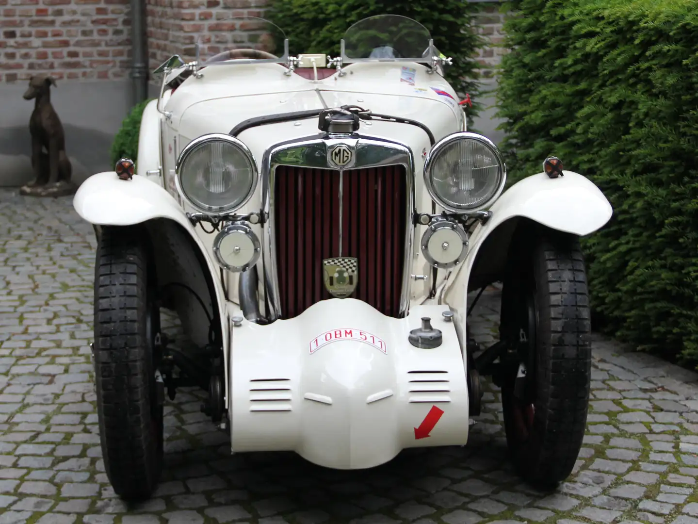 MG Midget PB Blanc - 2