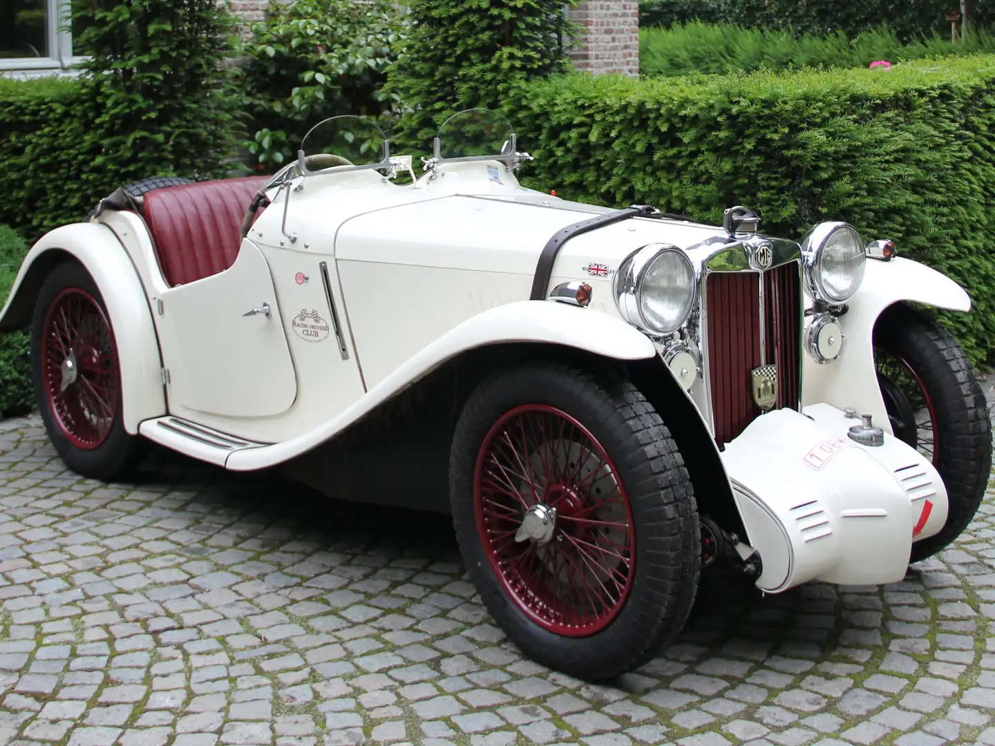 MG Midget PB Blanc - 1