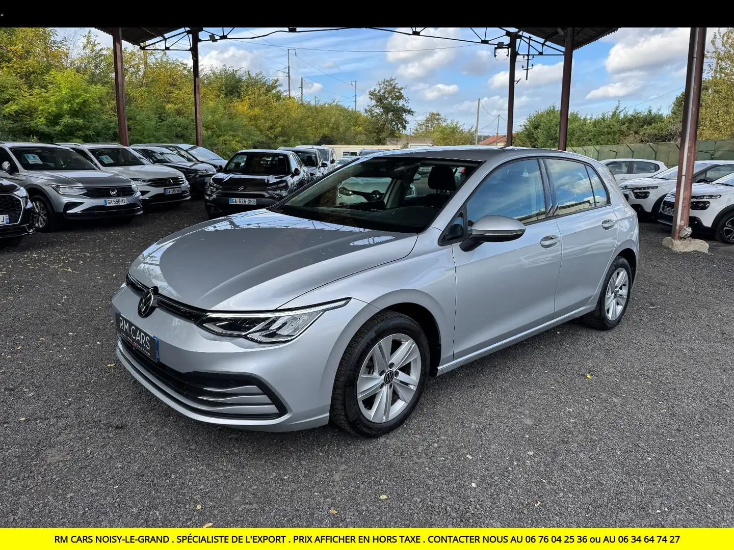 Volkswagen Golf Life Business Gris - 1