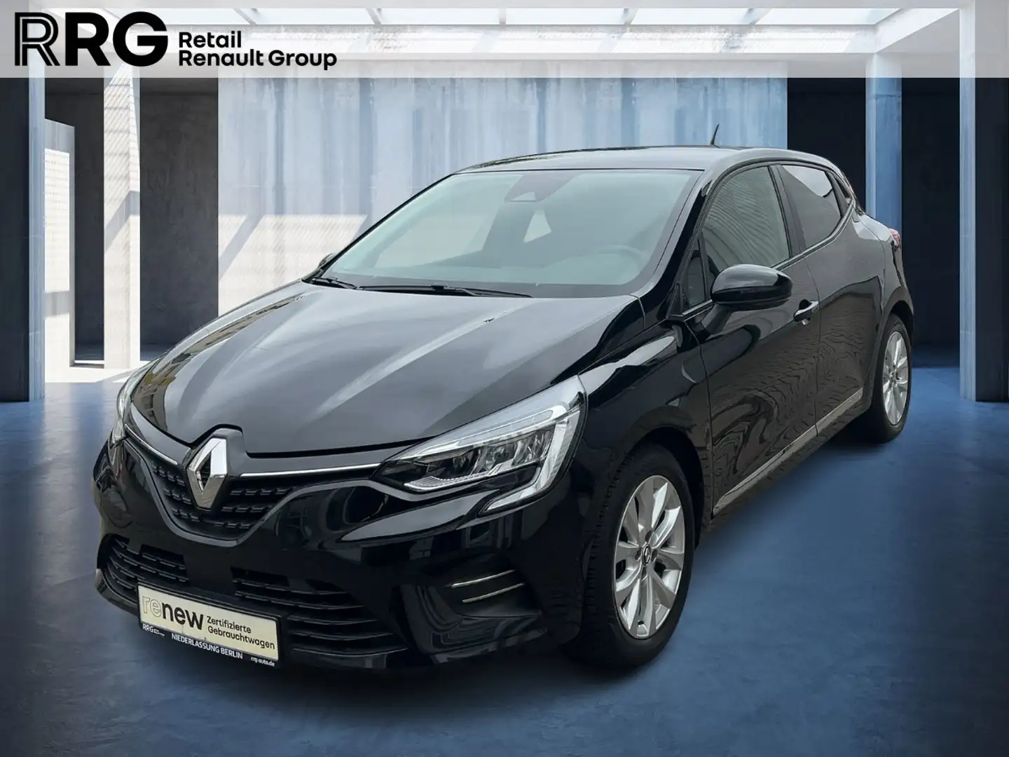 Renault Clio CLIO 1.0 TCE 100 EXPERIENCE Zwart - 1