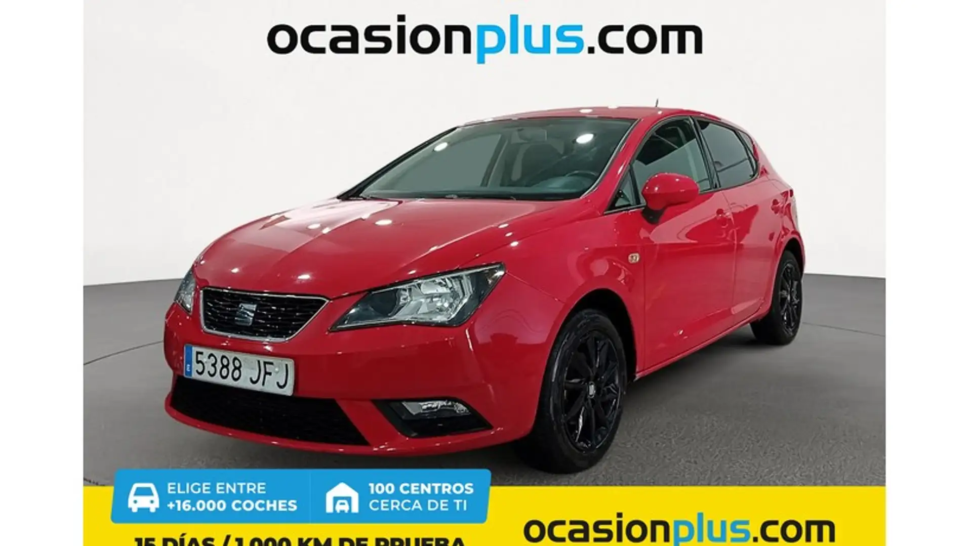 SEAT Ibiza 1.6TDI CR Style 90 Rojo - 1