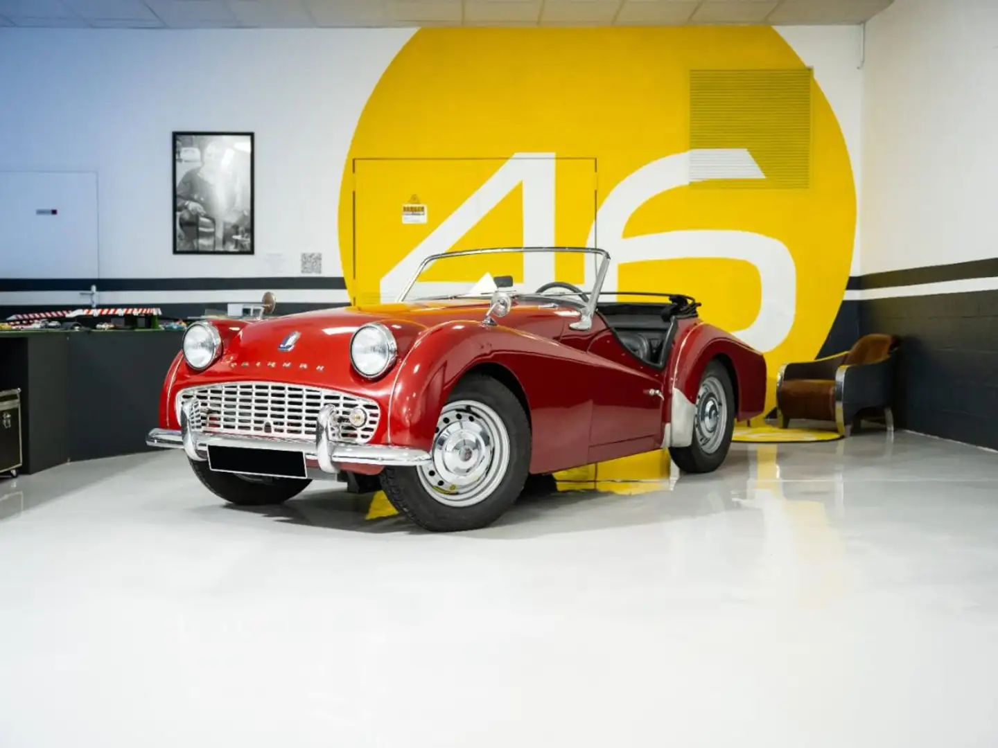 Triumph TR3 Rot - 1