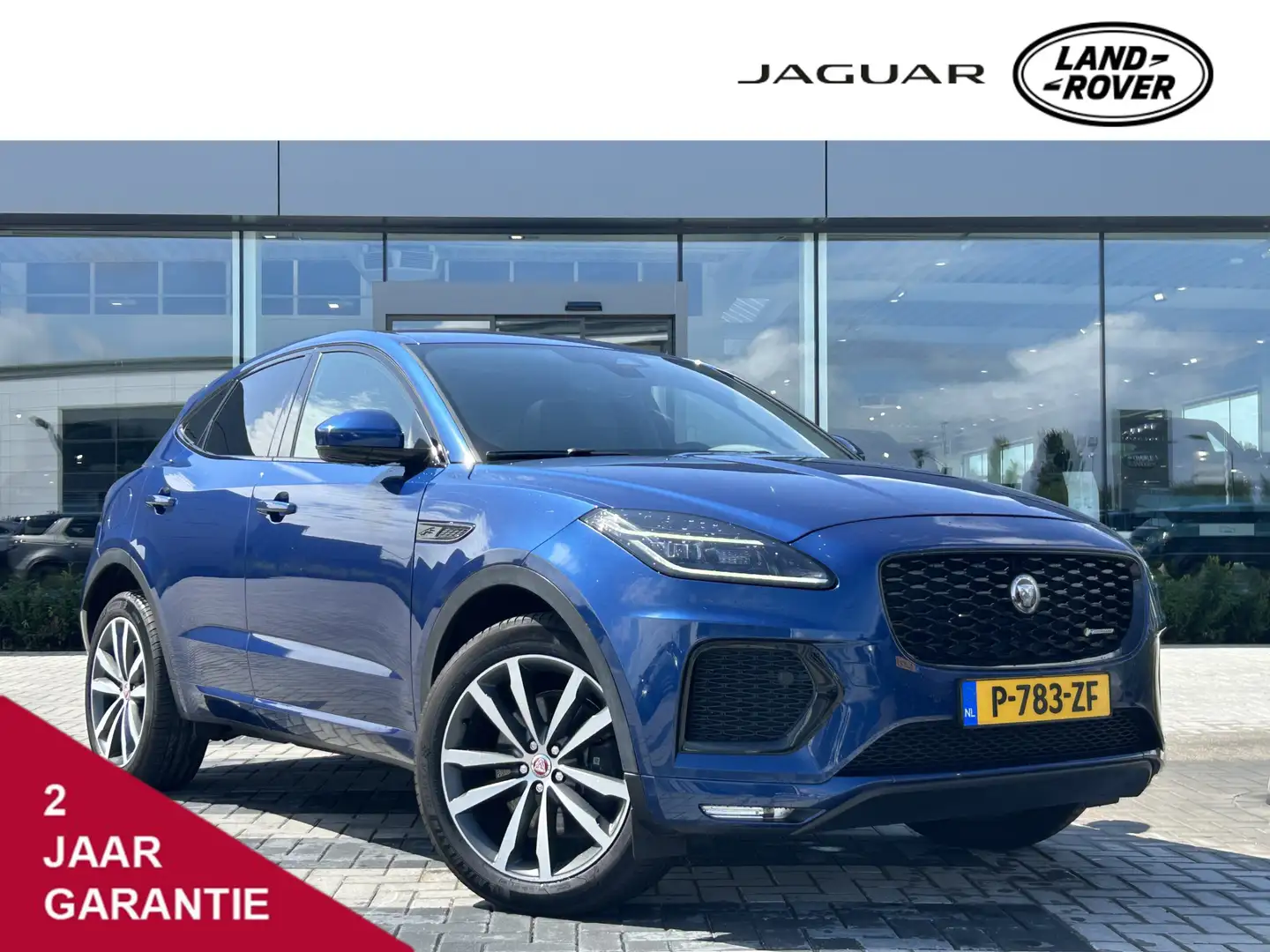 Jaguar E-Pace P300e 309pk AWD R-Dynamic SE | Panoramadak | Merid Blauw - 1